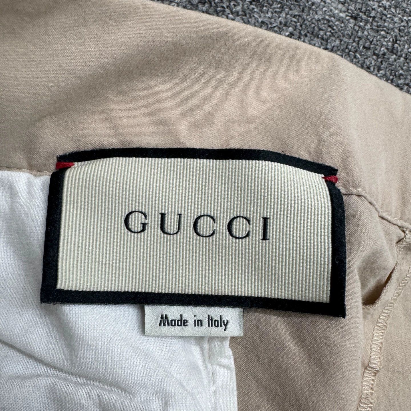Gucci Gucci solid casual pants 54 95 New yellowing dirty Size US 38 / EU 54 - 2 Thumbnail