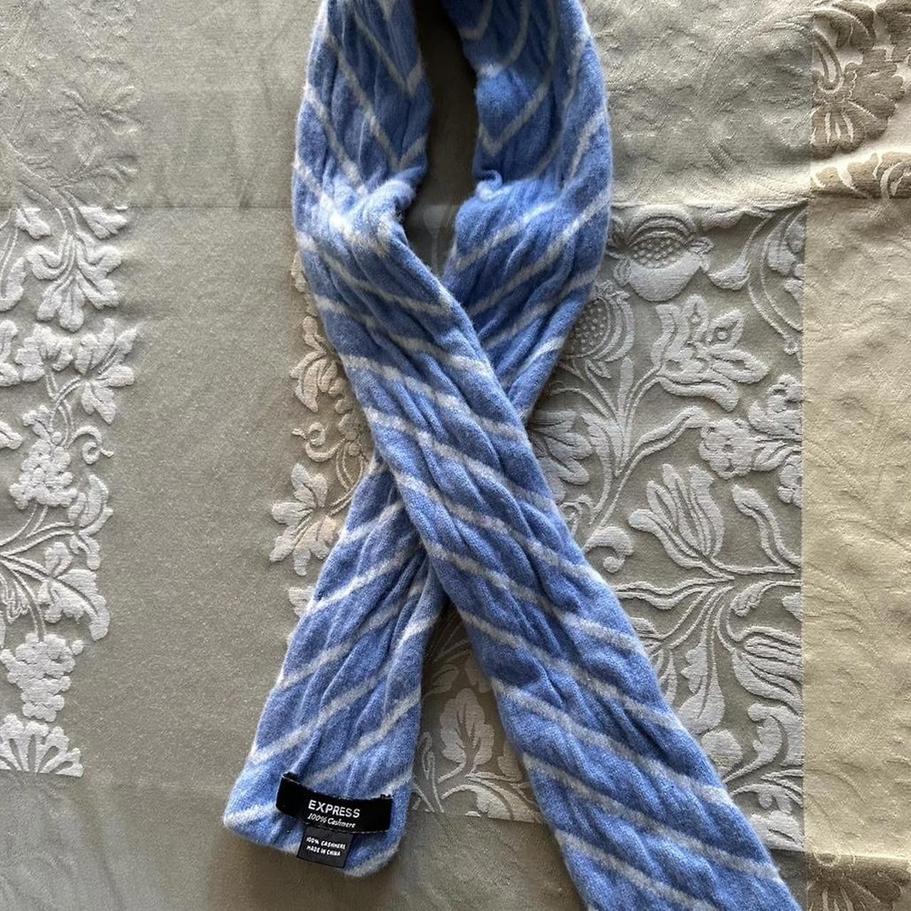Express Express Kid's Blue and White Scarf-wrap Size ONE SIZE - 2 Thumbnail