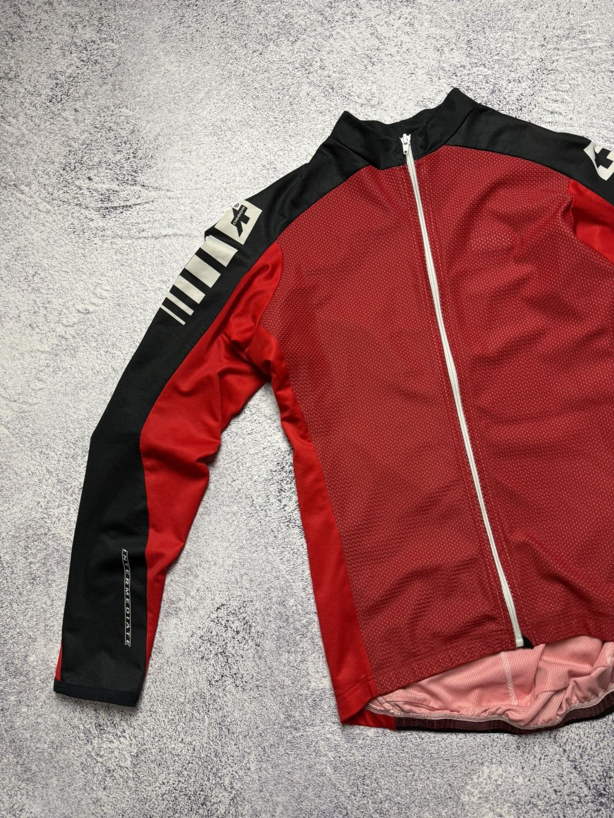 Rapha Assos Cycling Zip Long Sleeve Racing Zipper Fixed Gear Size US XL / EU 56 / 4 - 5 Thumbnail