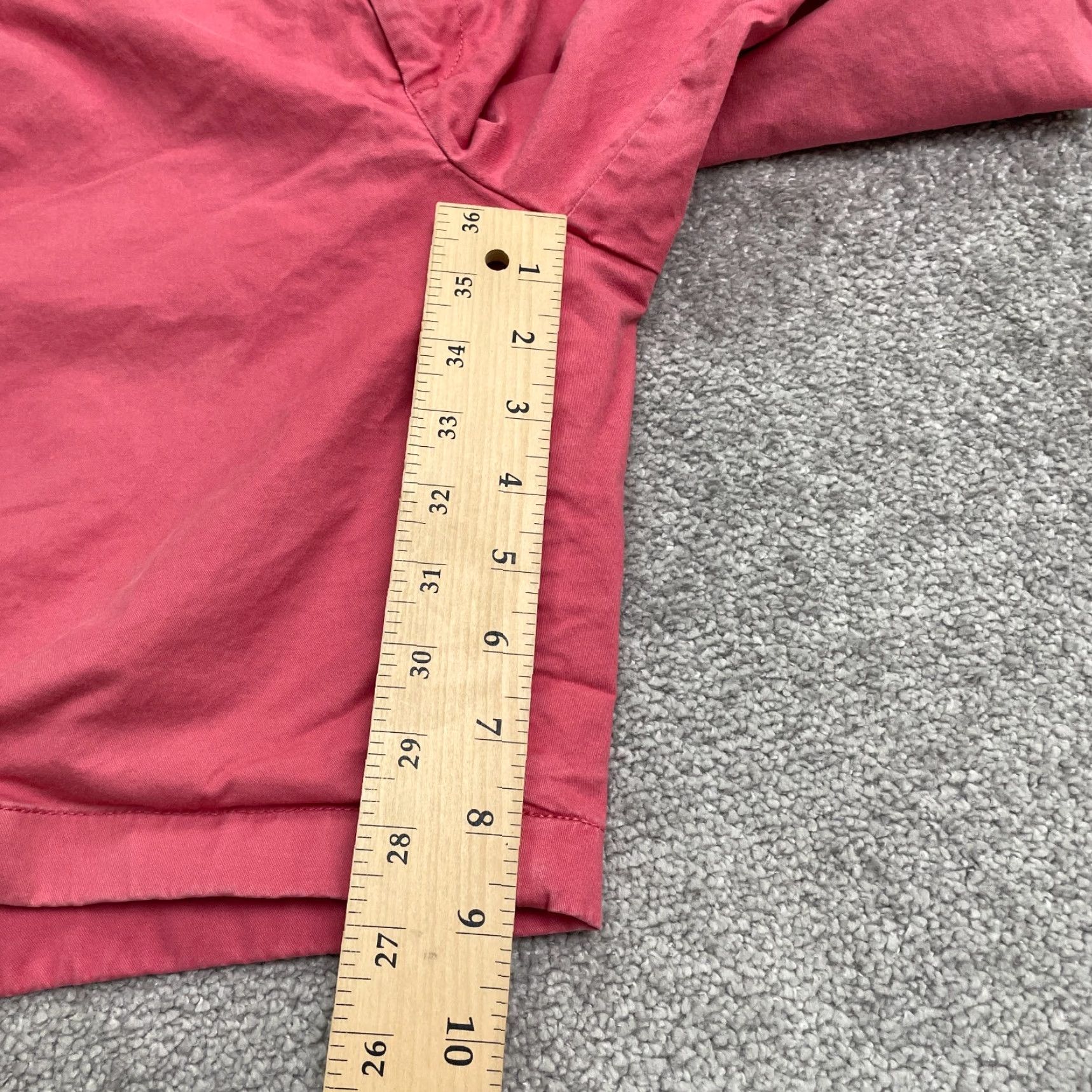 J.Crew J. Crew Chino Shorts Womens 8 Pink Cotton Pockets Mid Rise Casual Outdoor 32x9 Size 30" / US 8 / IT 44 - 7 Thumbnail