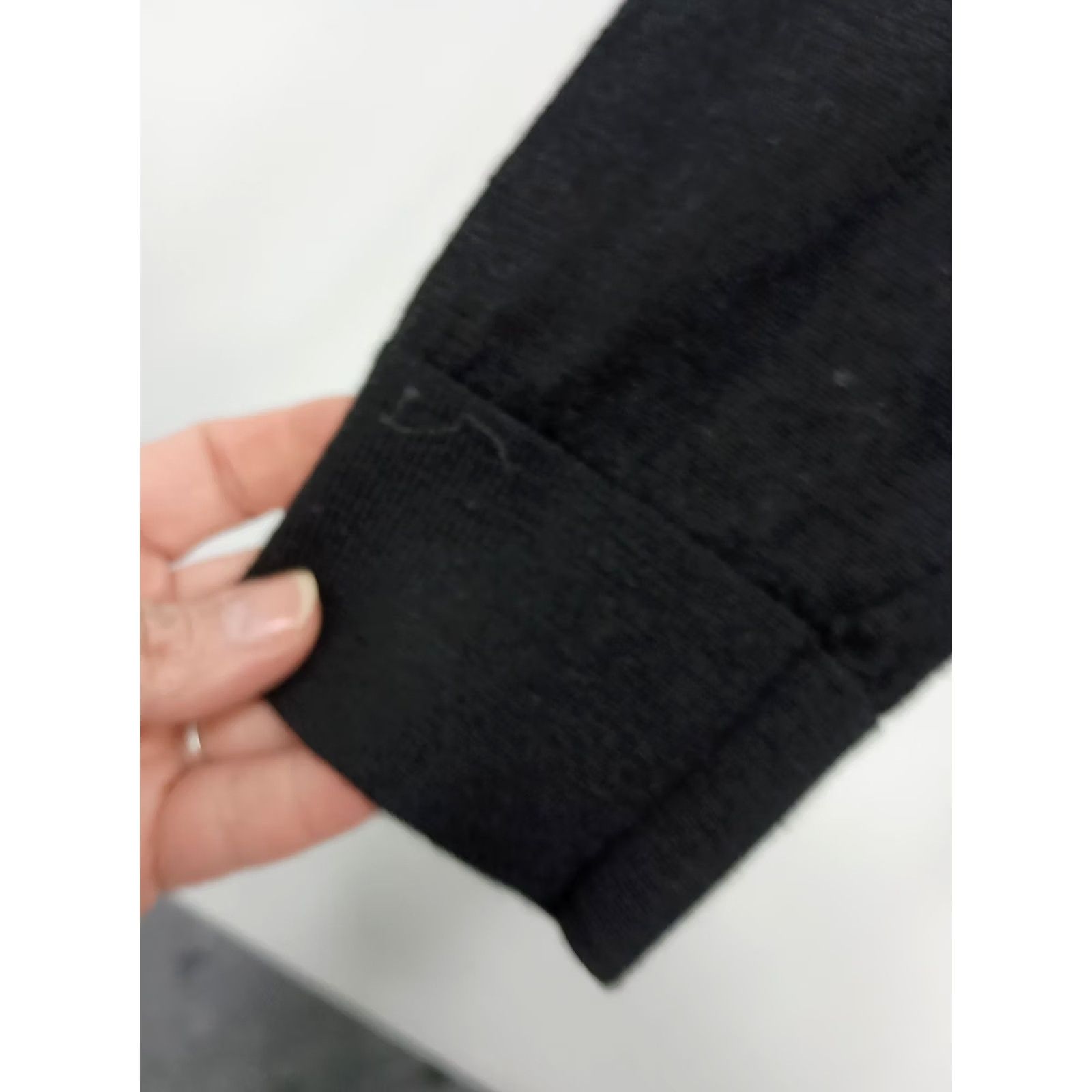 Vintage Katherine Barclay Womens Sweater Black Wool Capsule Quite Luxury Minimalist 2XL Knit Pullover Long Sleeve Baggy? Size XXL / US 16-18 / IT 52-54 - 4 Thumbnail