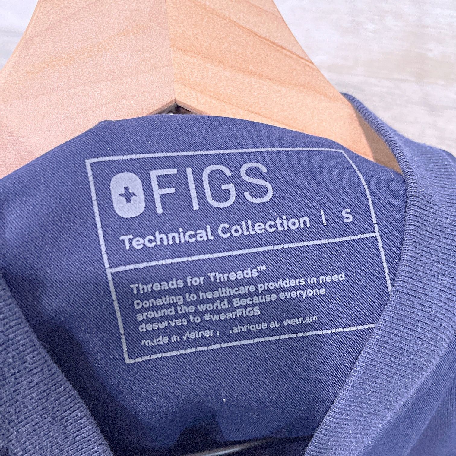 Other FIGS Bellery Bomber Scrub Jacket Navy Blue Womens Small Size S / US 4 / IT 40 - 6 Thumbnail