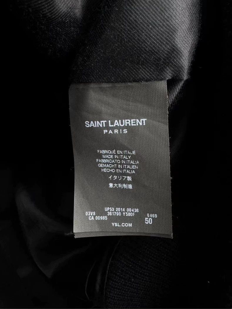 Saint Laurent Paris Saint Laurent Red Baseball Jacket with Leopard Print-2507 Size US L / EU 52-54 / 3 - 7 Thumbnail