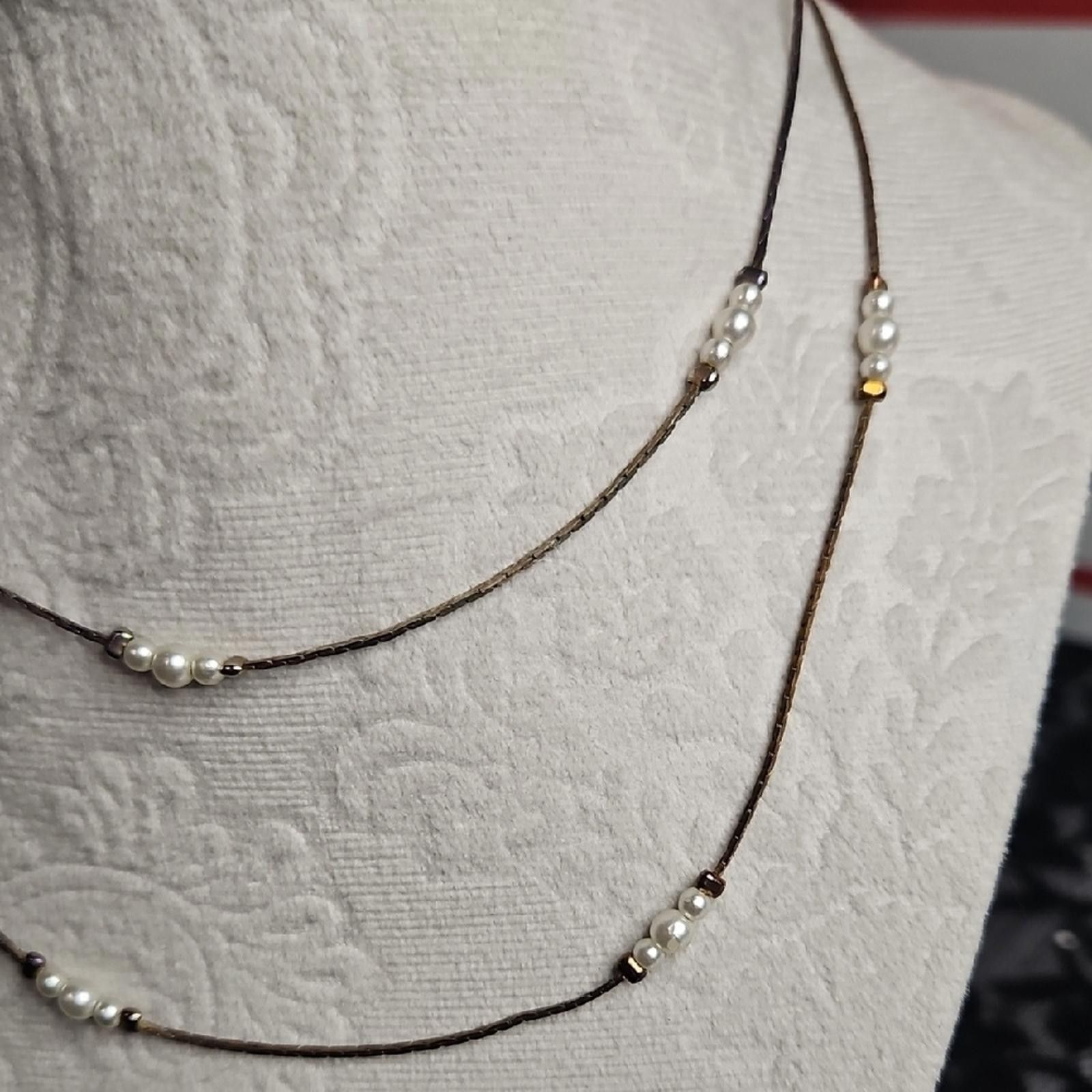 Other Elegant Pearl Necklace Size ONE SIZE - 2 Thumbnail