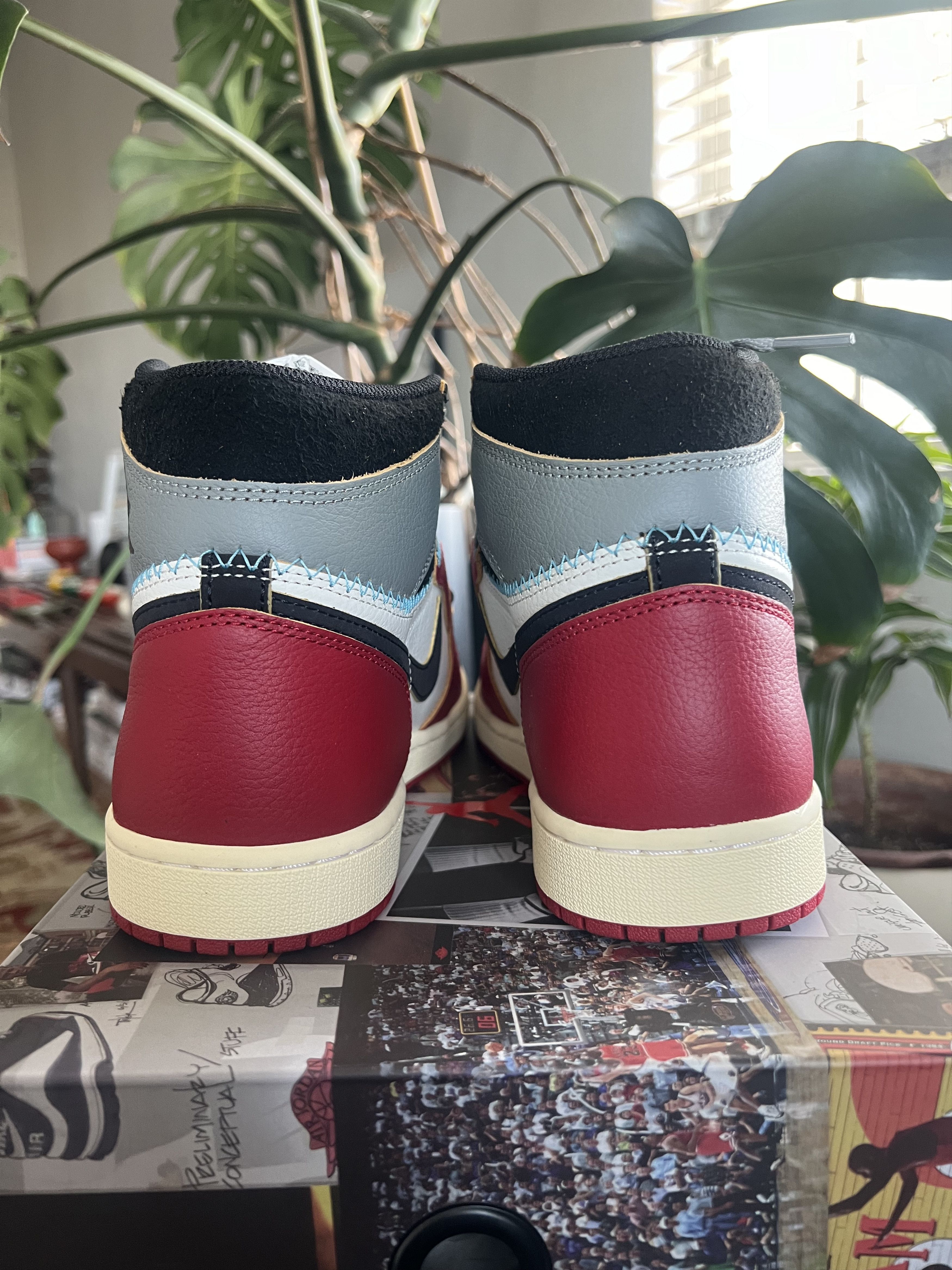 Jordan Brand × Union LA Union LA x Jordan 1 Retro High OG SP 'Chicago Shadow' Size US 9.5 / EU 42-43 - 5 Thumbnail