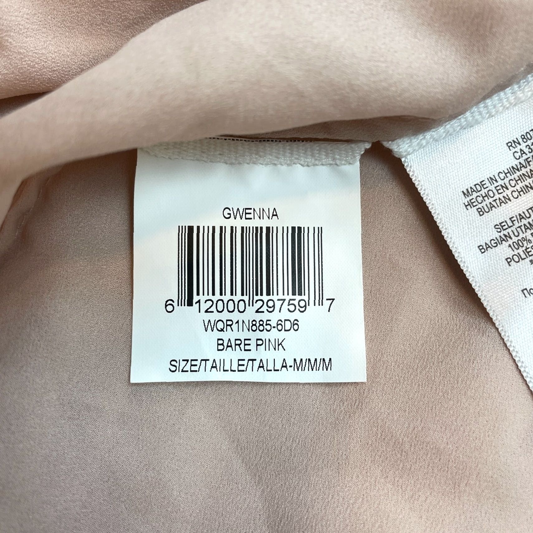 Bcbgmaxazria BCBGMAXAZRIA Blouse Top Womens Medium Pink Sleeveless Tank Round Neck Decoration Metal Casual Party/Cocktail Shirt Womens M Pink Metal Decorator Size M / US 6-8 / IT 42-44 - 7 Thumbnail