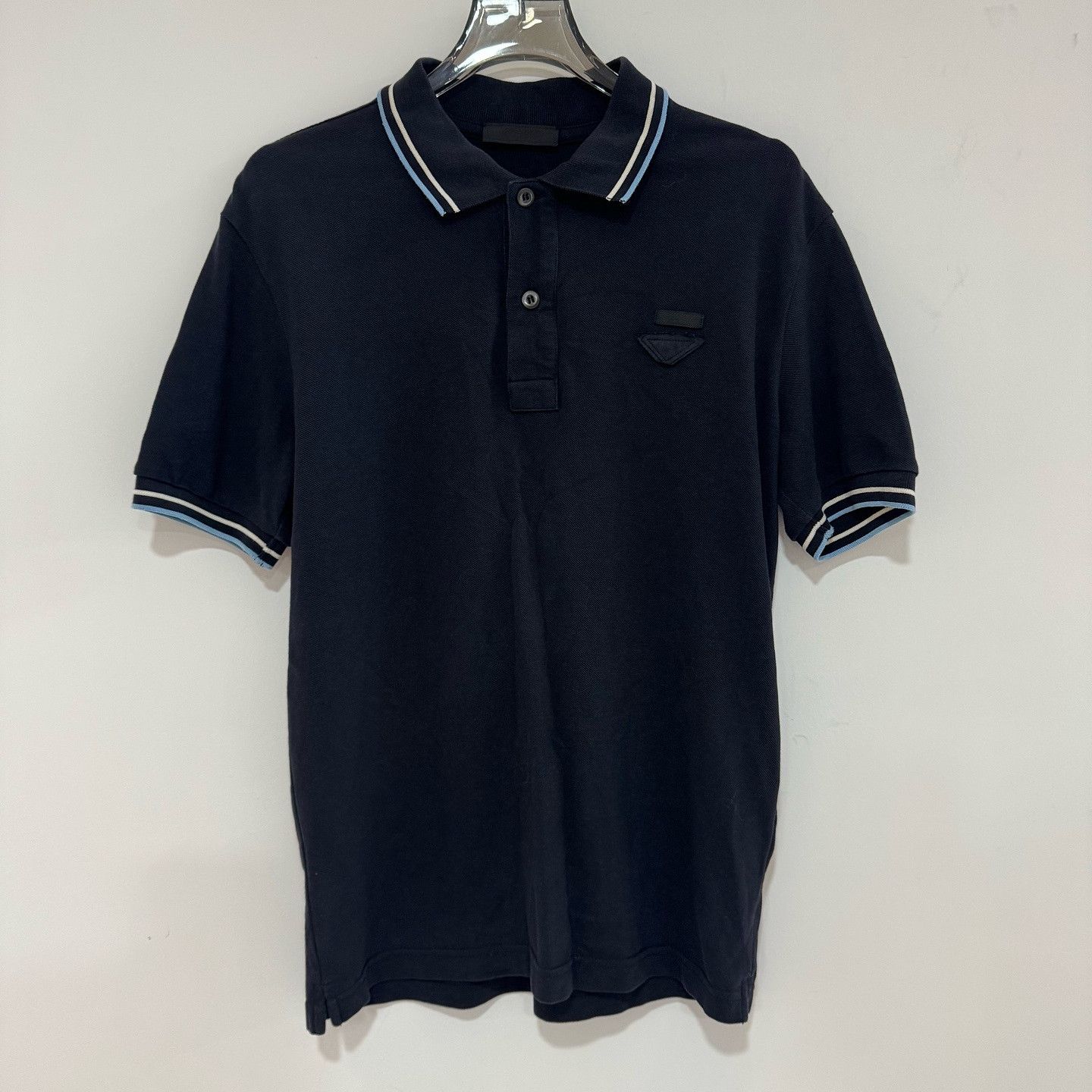 Prada Prada Triangle Logo Polo Shirt Size S Size US S / EU 44-46 / 1 - 1 Thumbnail