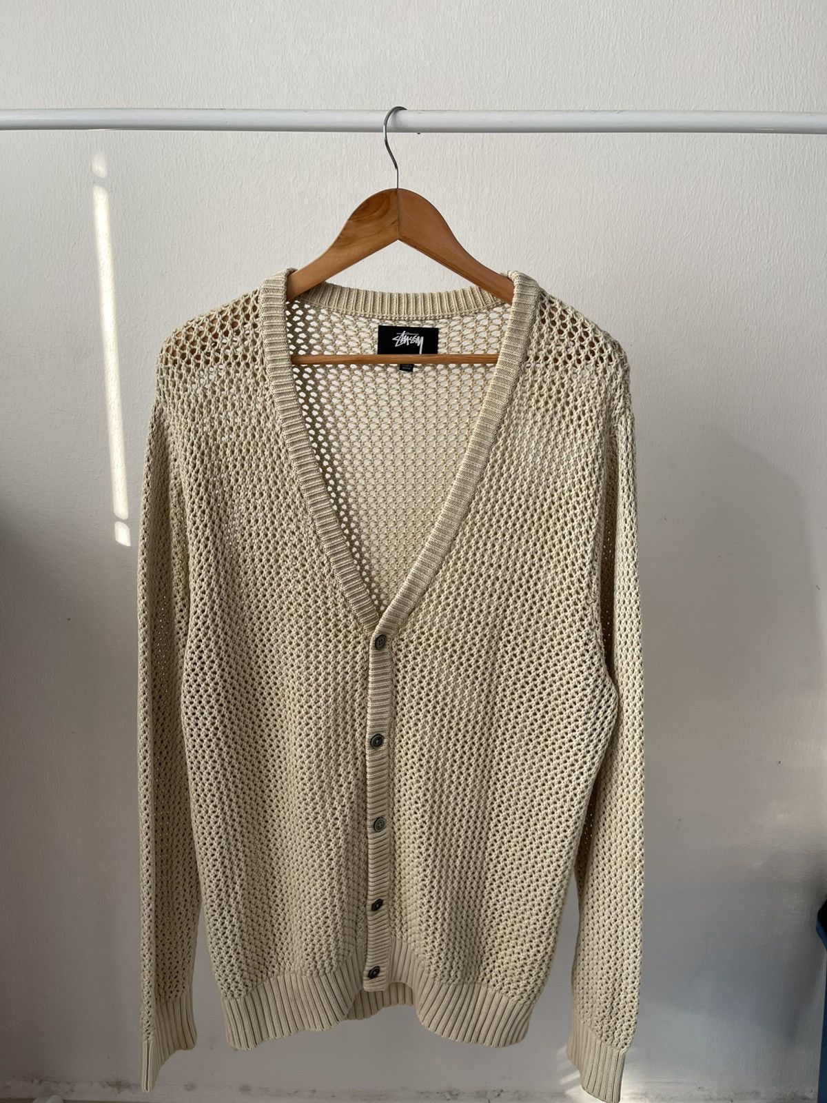 Stussy Stussy Knitwear Cardigan A2 Size US L / EU 52-54 / 3 - 1 Thumbnail