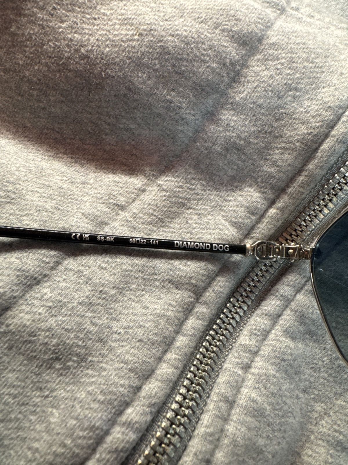 Chrome Hearts Diamond Dog White/Black Sunglasses Size ONE SIZE - 5 Thumbnail