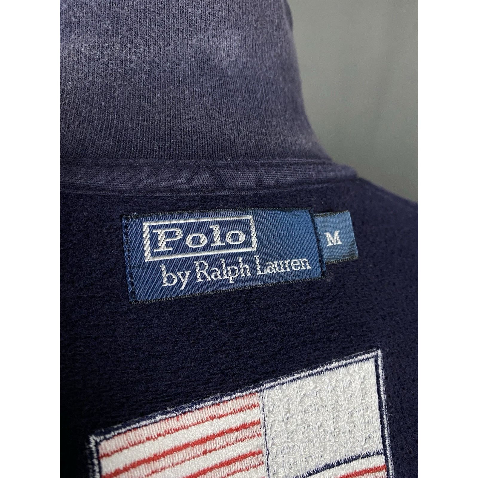 Polo Ralph Lauren Polo Ralph Lauren USA Team Men's Blue Full Zip High Neck Swe Size US M / EU 48-50 / 2 - 11 Thumbnail