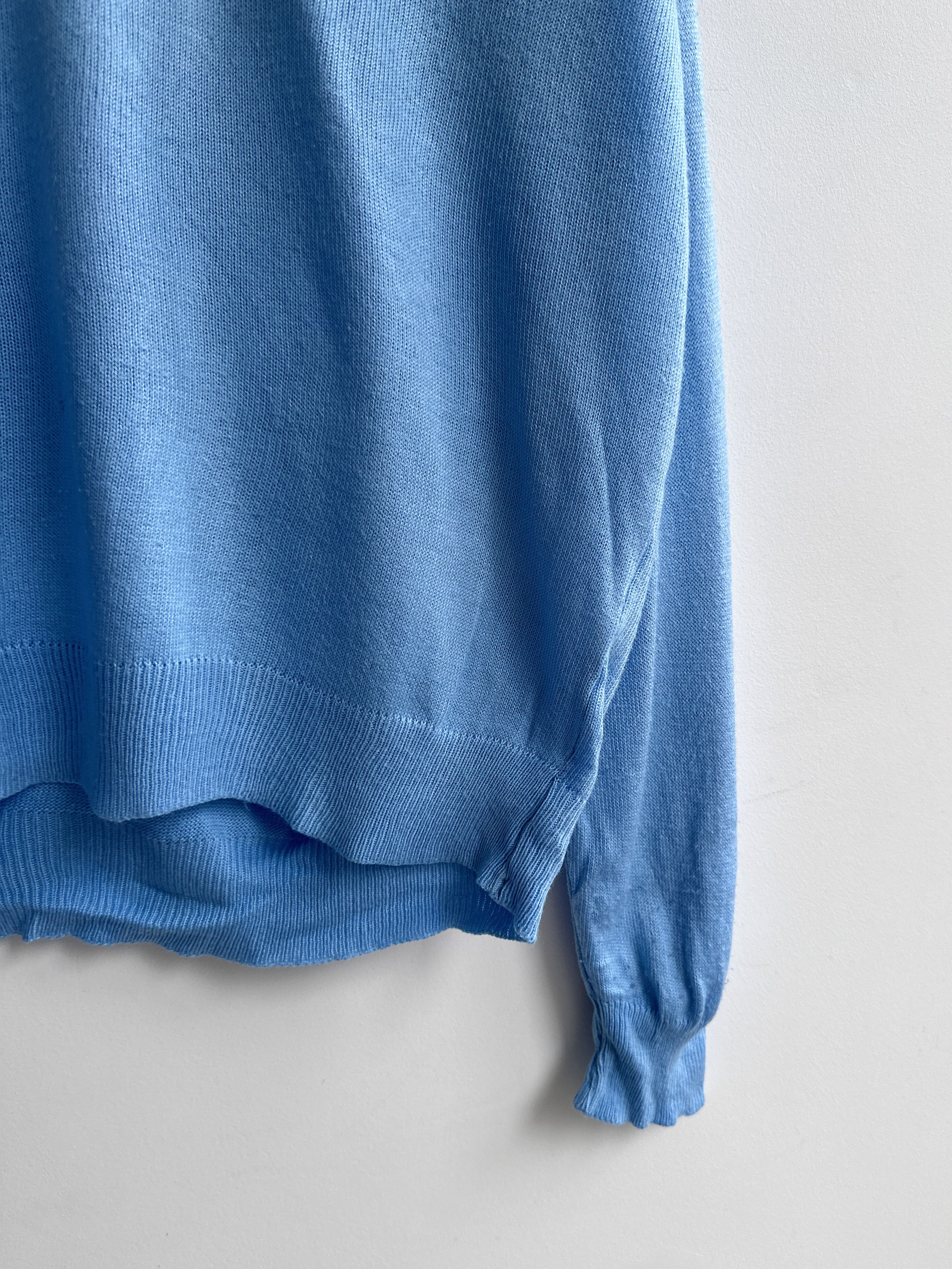 Fred Perry Vintage Fred Perry V Neck Pullover Jumper Sweater Size US M / EU 48-50 / 2 - 5 Thumbnail
