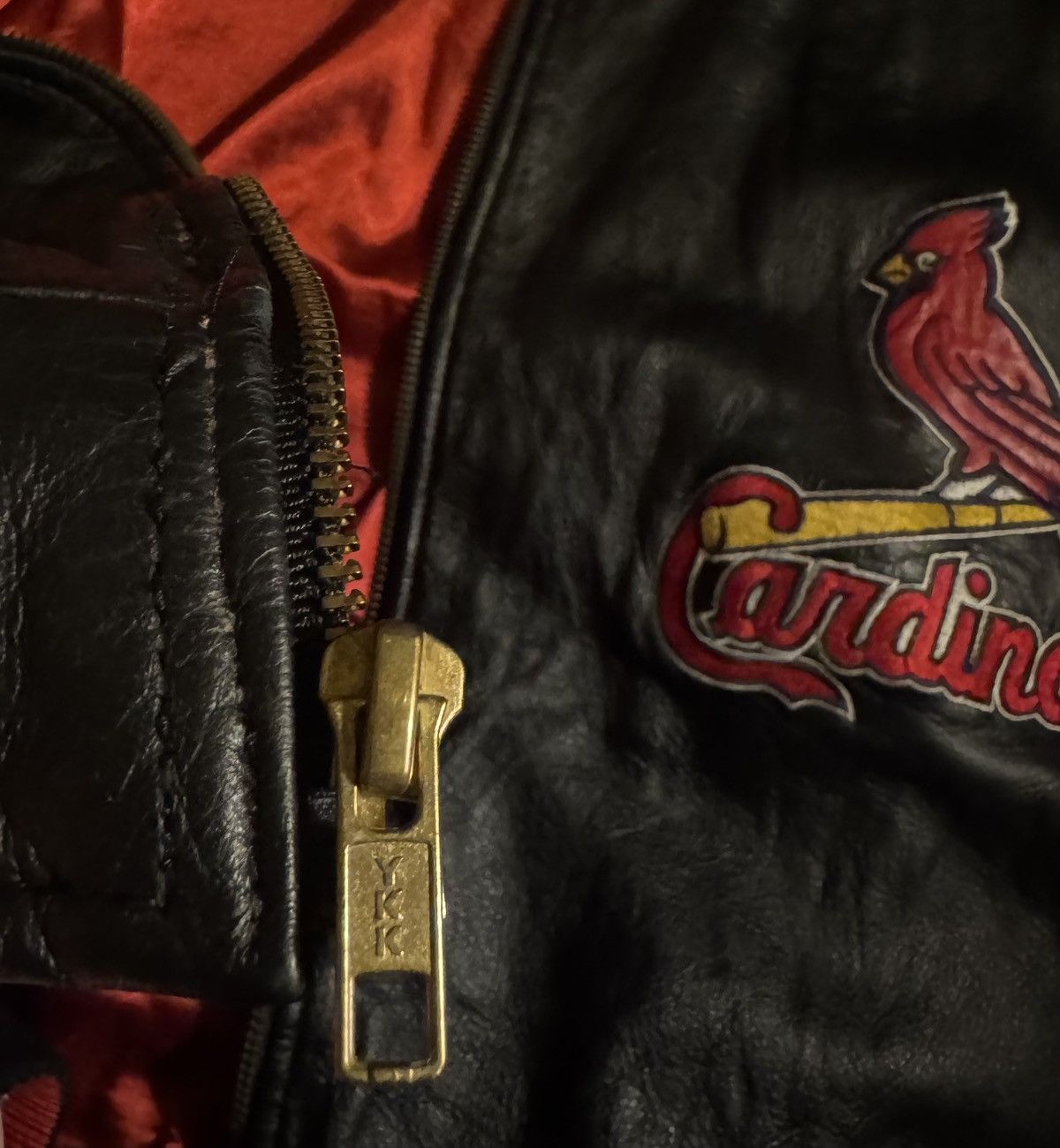 G-III MLB St. Louis Cardinals G-III Leather Jacket by Carl Banks Size US XXL / EU 58 / 5 - 5 Thumbnail