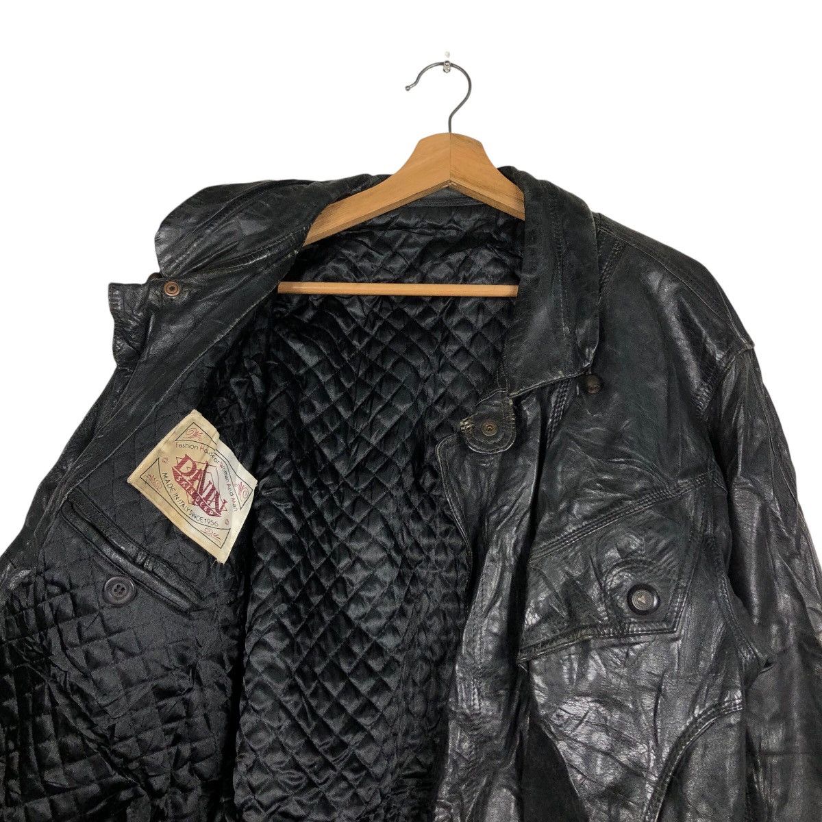 Japanese Brand Vintage Biker Leather Jacket Davin Skin Deep 14th Addiction Size US M / EU 48-50 / 2 - 13 Thumbnail