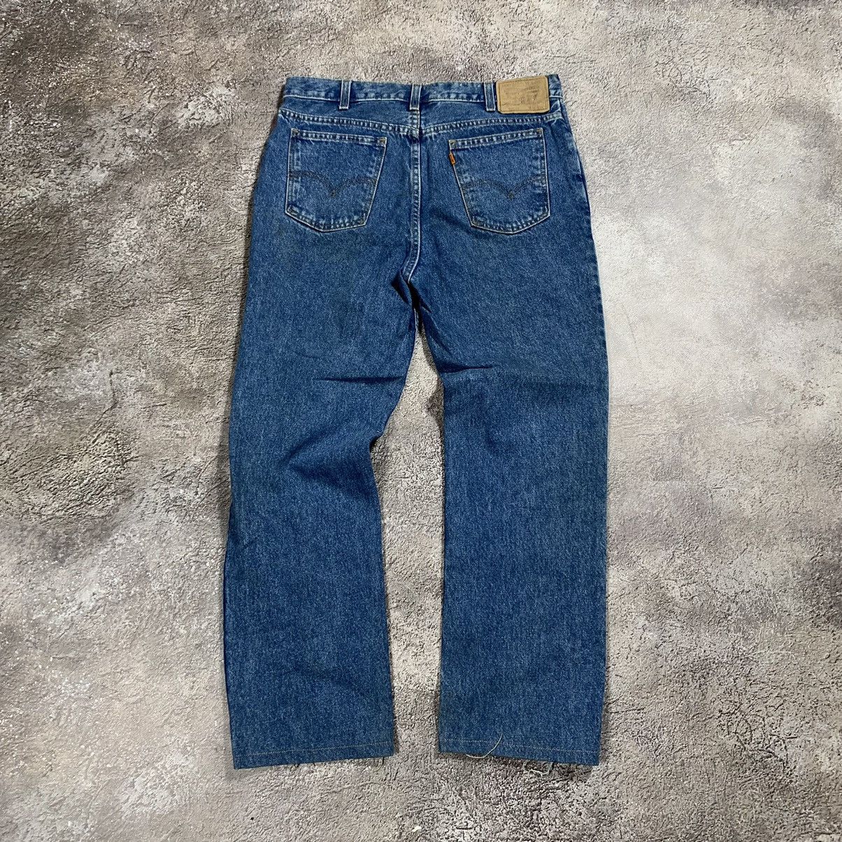 Vintage Vintage 90s Levis Baggy Wide Leg Faded Jeans Grunge Logo 36 Size US 36 / EU 52 - 1 Thumbnail