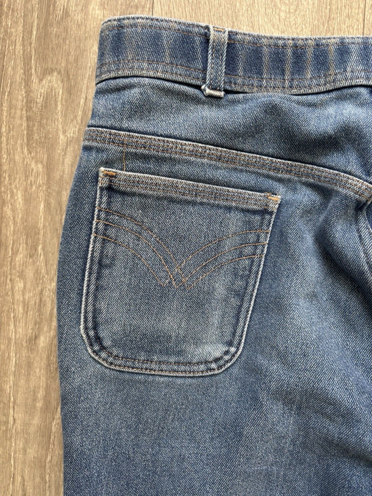 Levi's Vintage 60s/70s Levi’s Orange Tab Jeans 34x30 42 Talon Zip Size US 34 / EU 50 - 11 Thumbnail