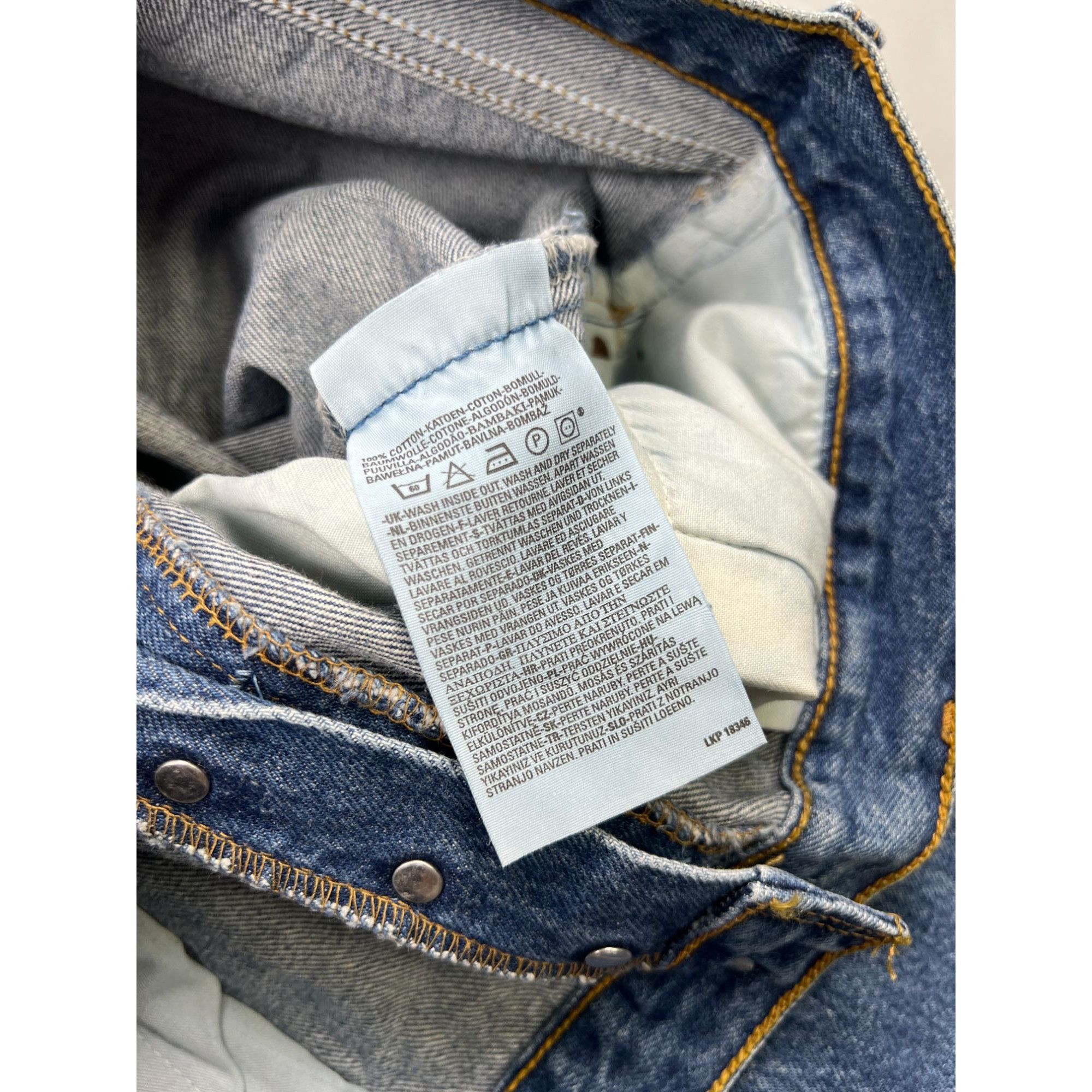 Levi's Levi’s 501 Denim Jeans Pant (Y0924) Size US 36 / EU 52 - 7 Thumbnail