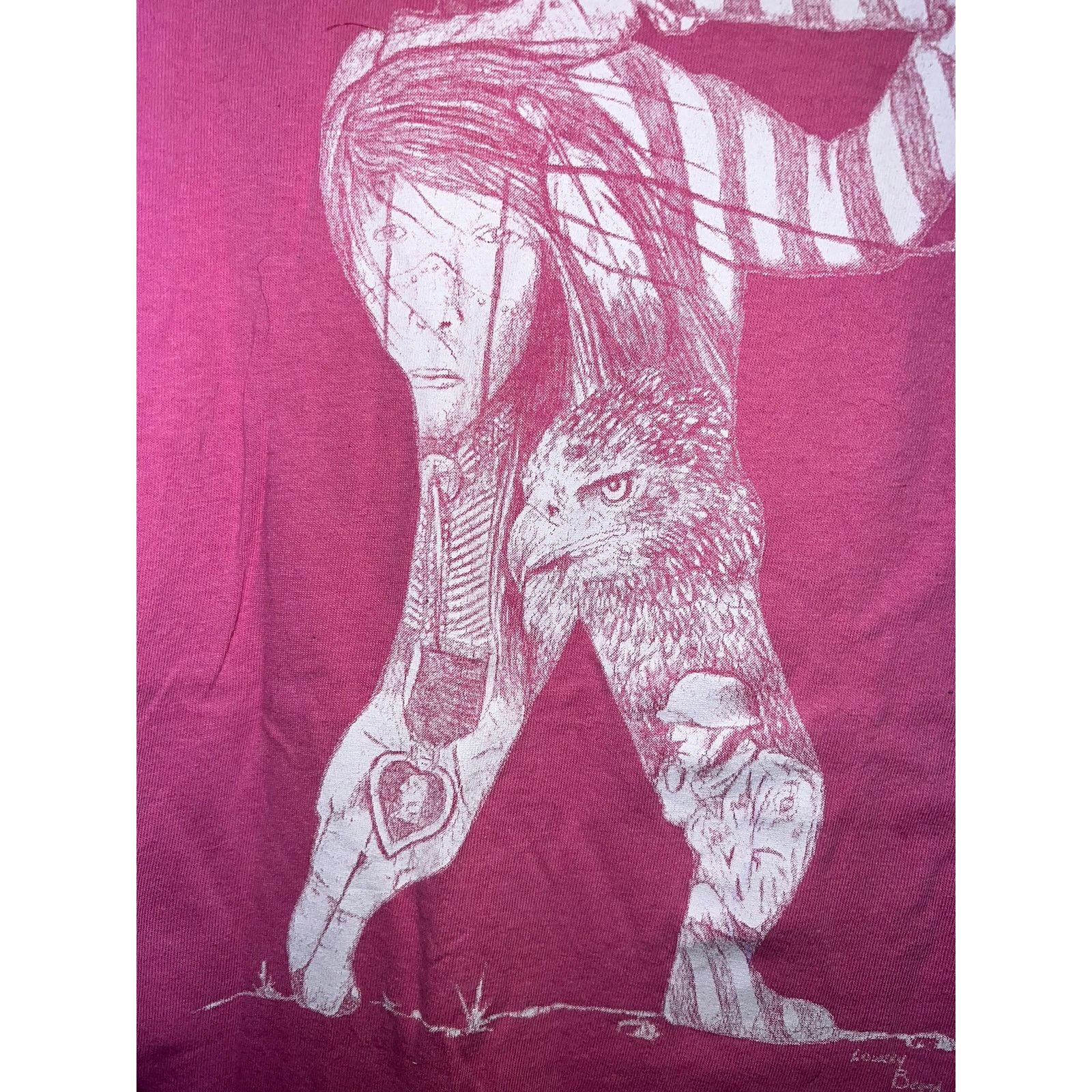 Gildan One Nation Shirt Pink Walking Together Soldier Native M Size US M / EU 48-50 / 2 - 3 Thumbnail
