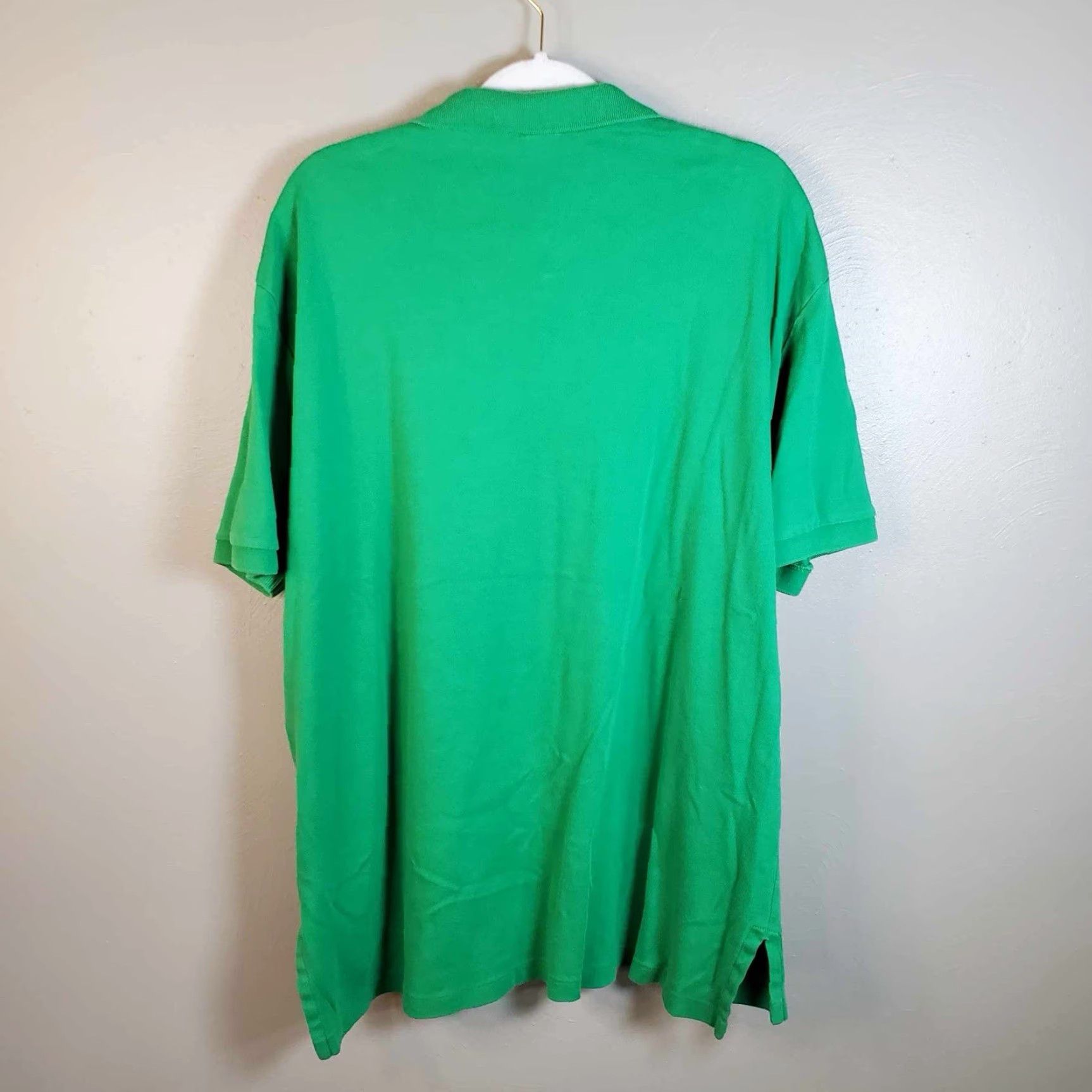 Ralph Lauren VINTAGE Polo By Ralph Lauren Mens XL / TG Polo Shirt Green Orange Pony Shirt Mens XL/Big & Tall Short Sleeve Size US XL / EU 56 / 4 - 6 Thumbnail