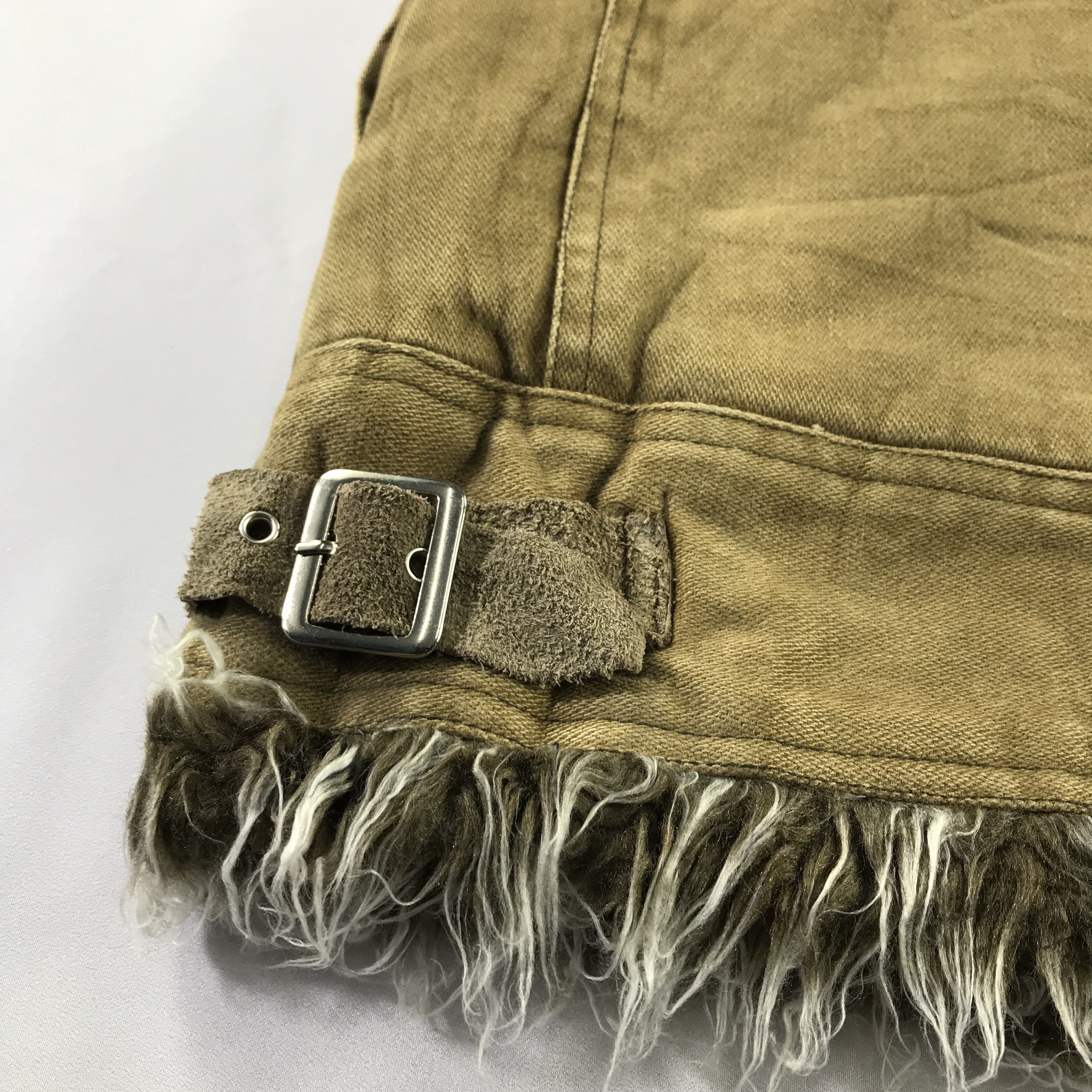 Japanese Brand Vintage Japanese Brand Jacket Fur Collared Military Jacket Size US M / EU 48-50 / 2 - 5 Thumbnail