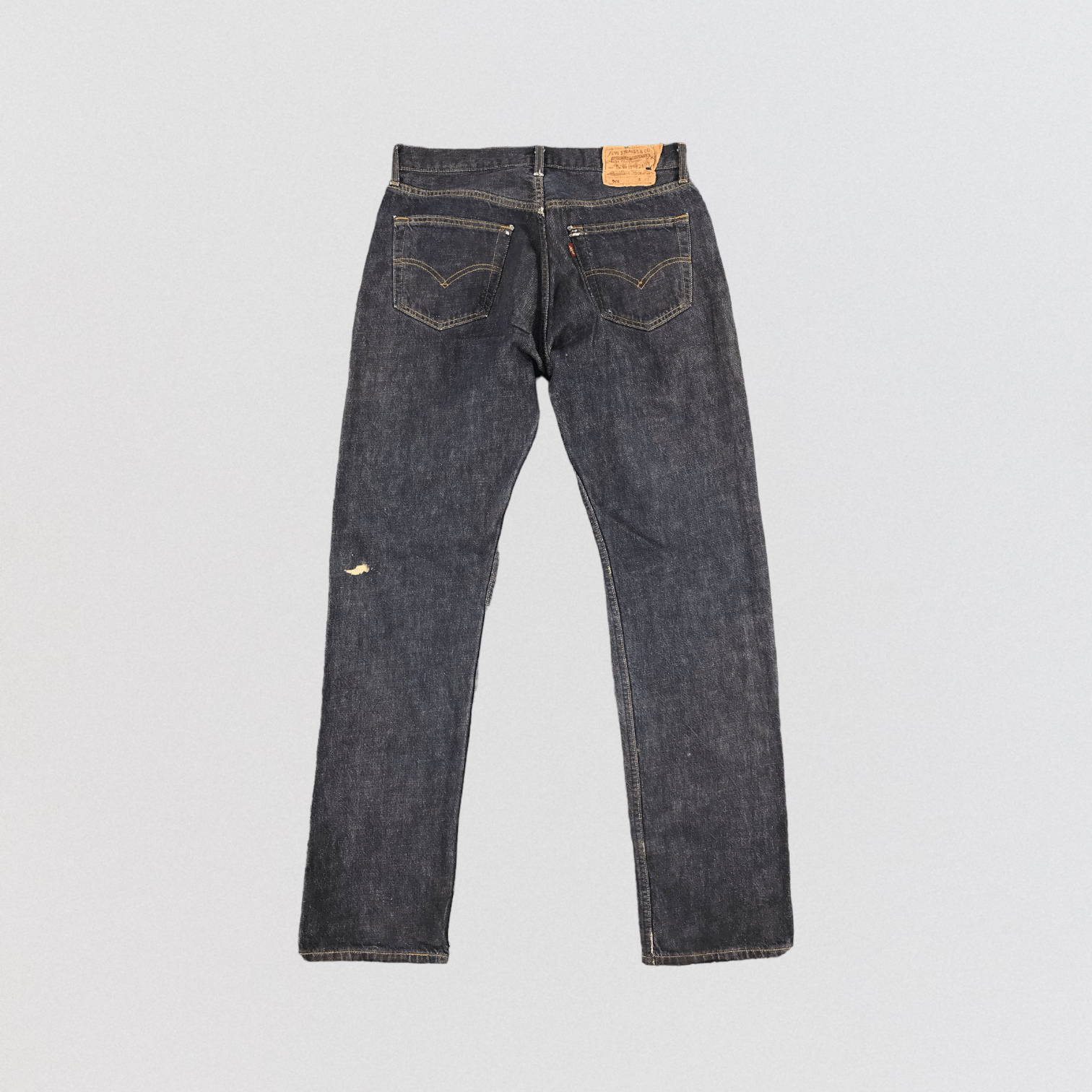 Levi's Vintage 90s Distress Levis 501 Jeans-JM1571 Size US 33 - 2 Thumbnail