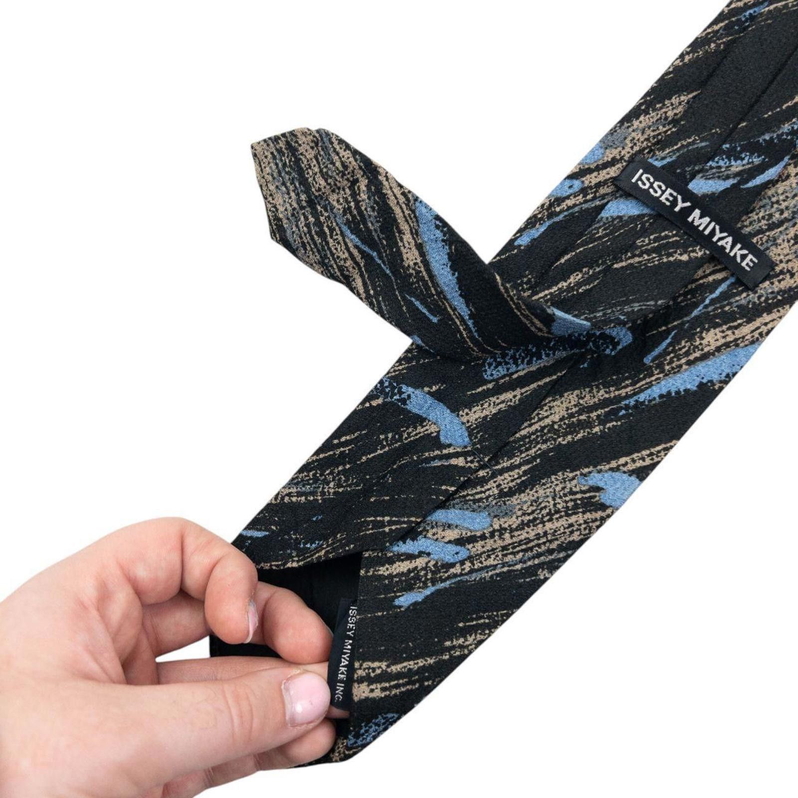 Issey Miyake Vintage Issey Miyake Pattern Silk Tie Size ONE SIZE - 6 Thumbnail
