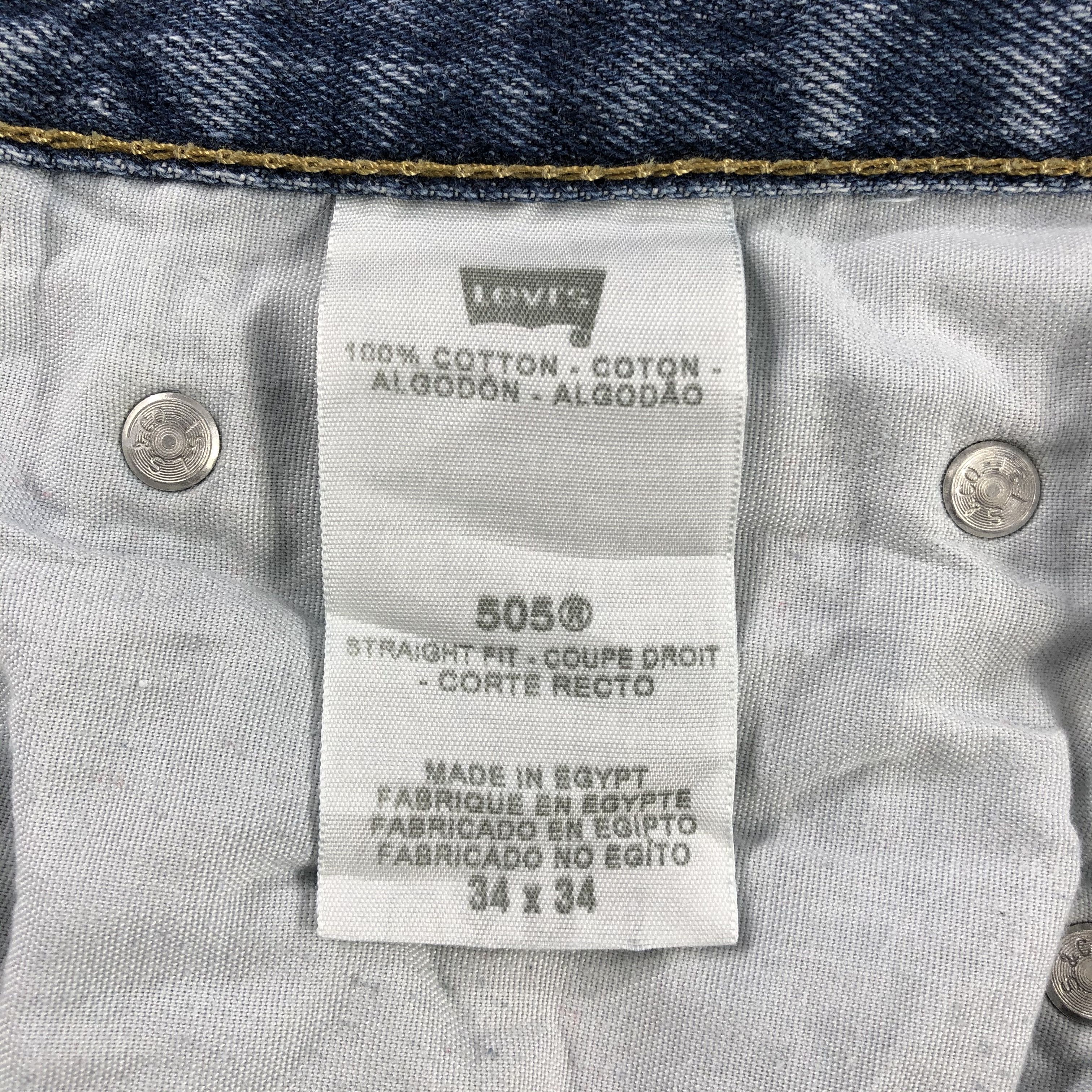 Levi's × Vintage Vintage Blue Wash Levis 505 Jeans-JM3120 Size US 33 - 11 Thumbnail