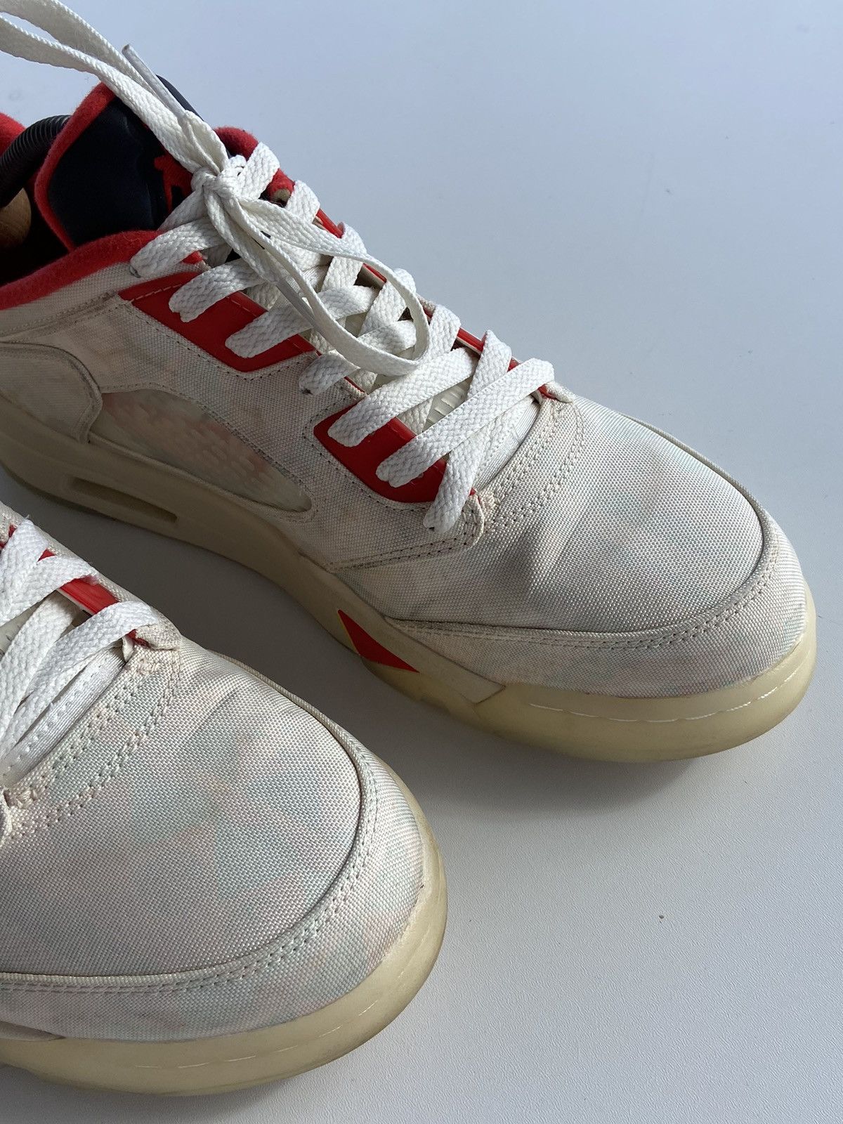 Jordan Brand Air Jordan 5 Retro Low Beige DD2240-100 Size US 9.5 / EU 42-43 - 5 Thumbnail