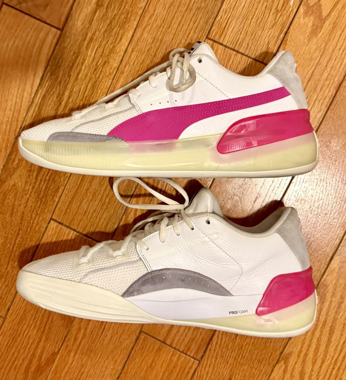 Puma Pluma Clyde hardwood classic size 13 VG condition Size US 13 / EU 46 - 2 Thumbnail