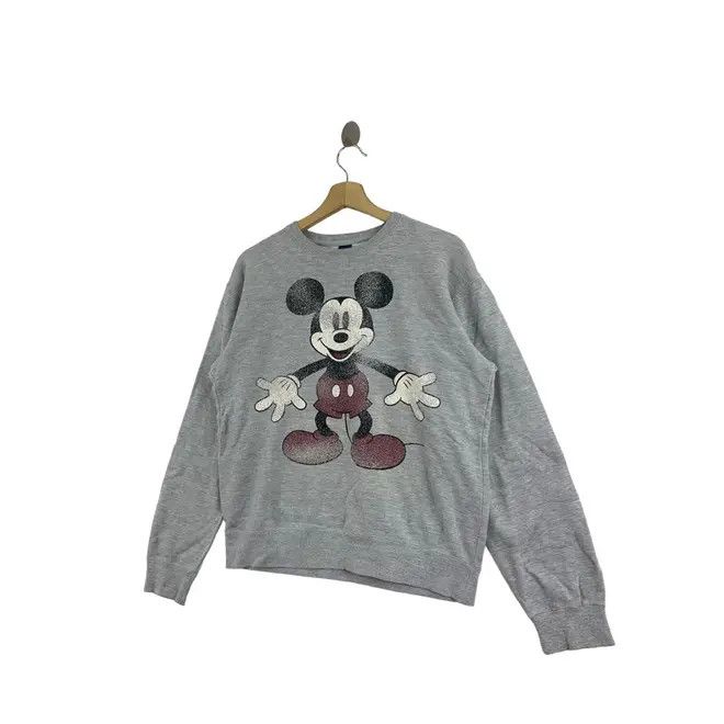 Disney Vintage DISNEY MICKEY MOUSE Smiley Peace Sweatshirt Sweater Size M / US 6-8 / IT 42-44 - 3 Thumbnail
