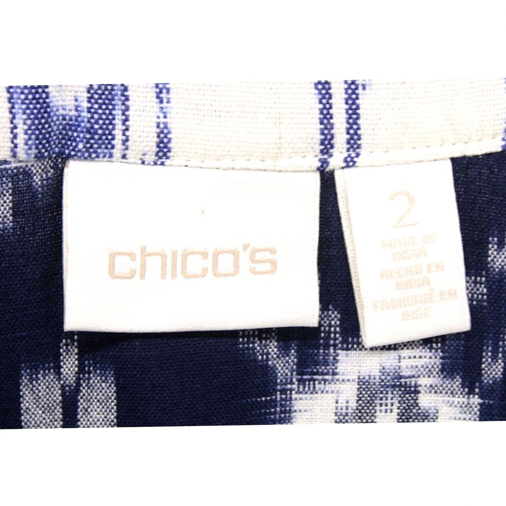 Vintage Chico's Women's Open Cardigan Shirt? Wait Size XS / US 0-2 / IT 36-38 - 5 Thumbnail