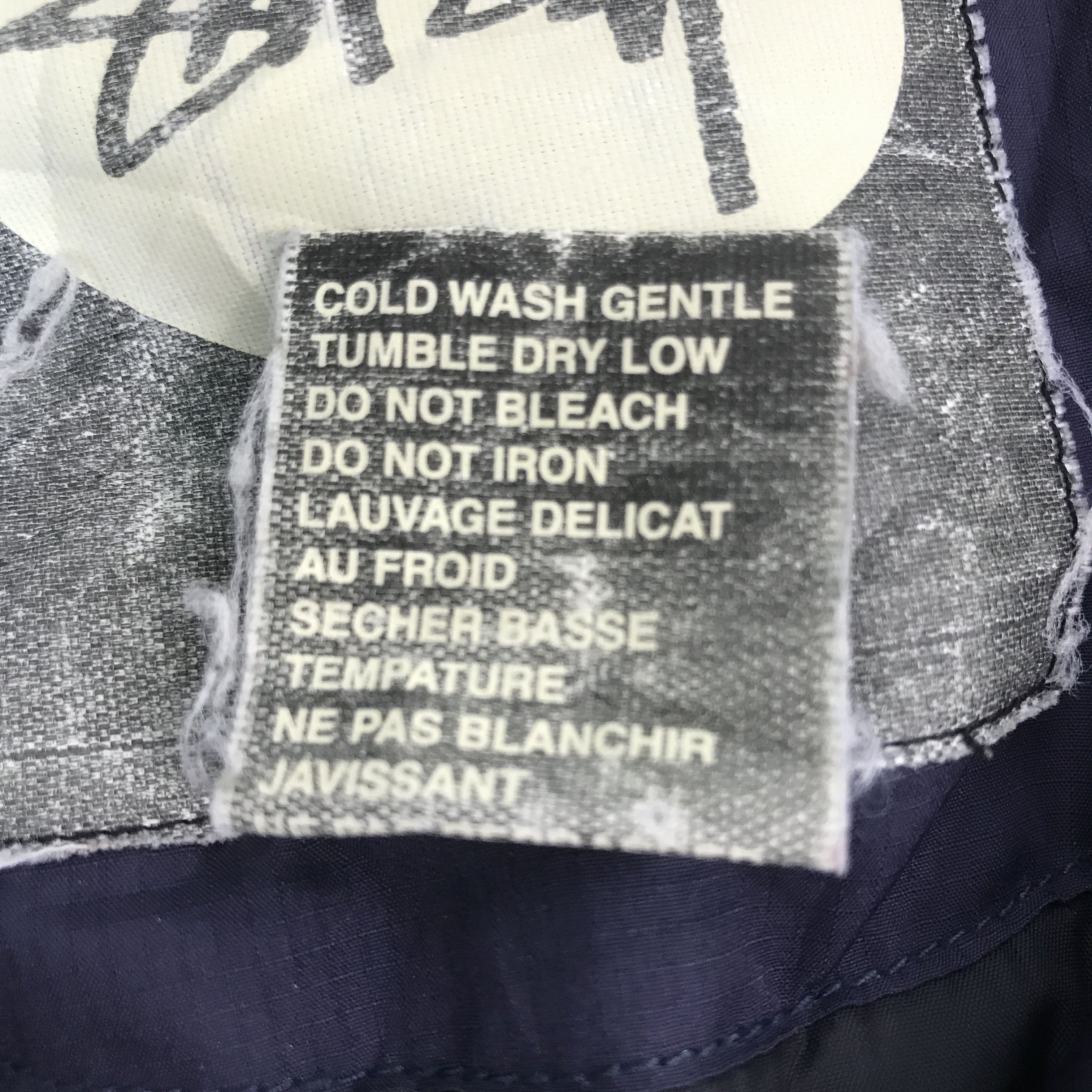 Japanese Brand × Stussy Vintage Stussy puffer purple hoodie Jacket Size US L / EU 52-54 / 3 - 12 Thumbnail