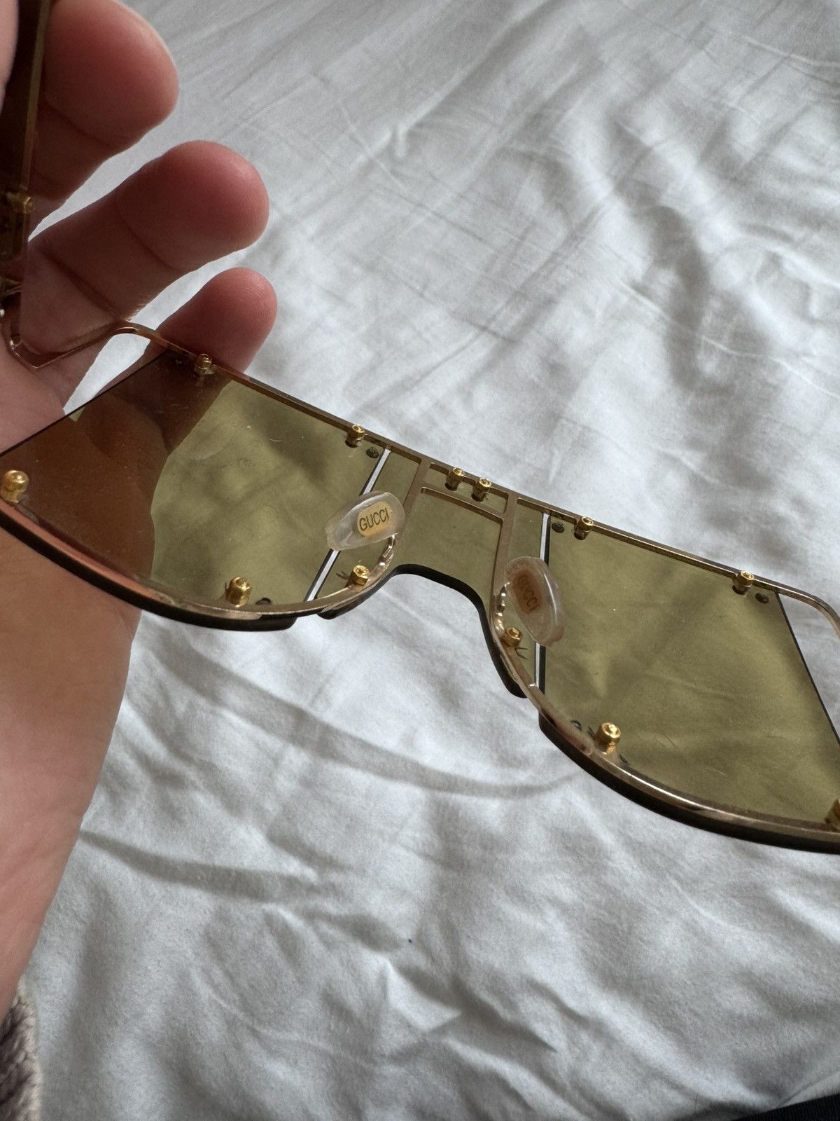 Gucci Gucci rare sunglasses mask Size ONE SIZE - 6 Thumbnail