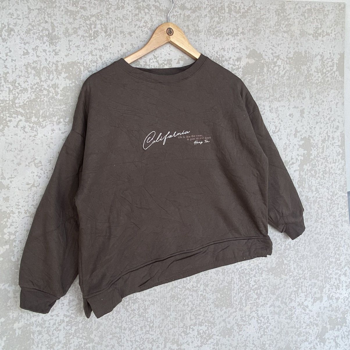 Other Vintage Hang Ten Printed Crewneck Sweatshirt Brown Size M Size M / US 6-8 / IT 42-44 - 3 Thumbnail