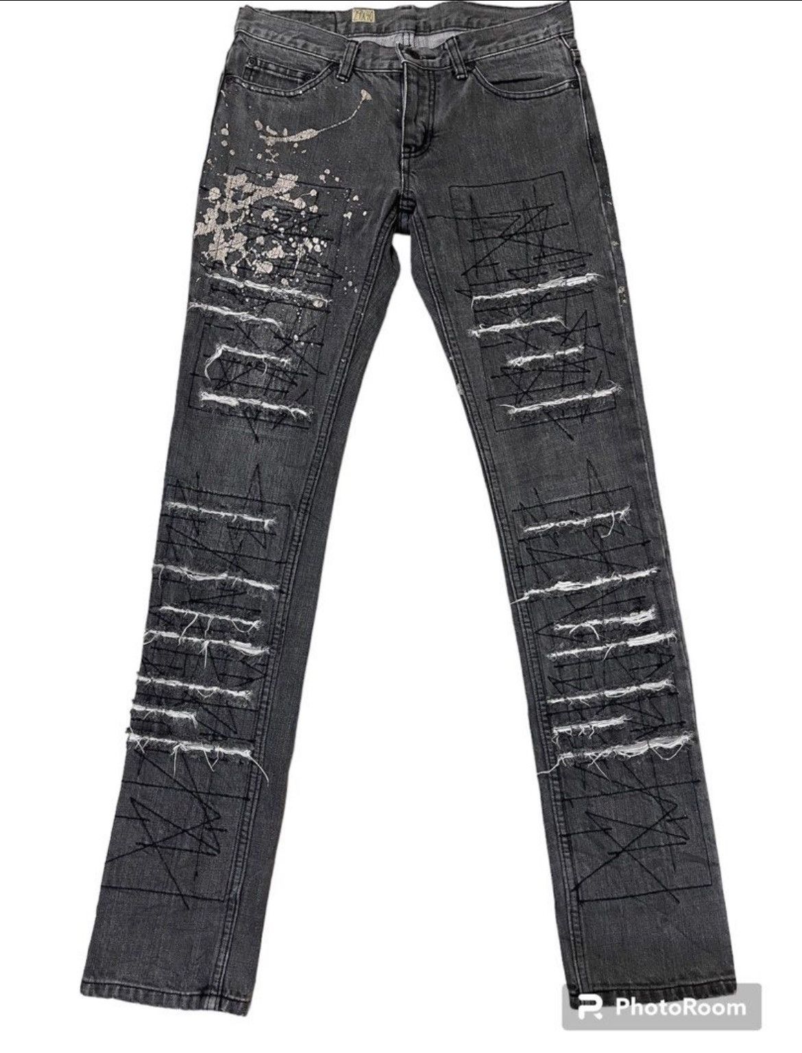 Hysteric Glamour Distressed Denim | Grailed