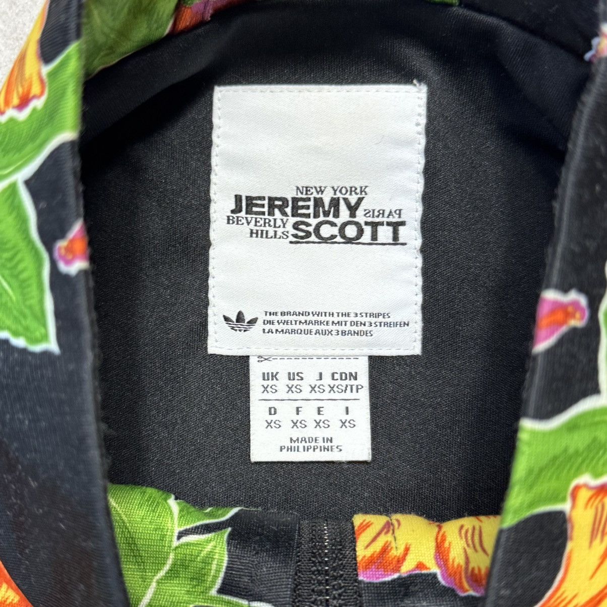 Adidas × Jeremy Scott Adidas Jeremy Scott Botanical Floral Skeleton Tracker Jacket Size US XS / EU 42 / 0 - 5 Thumbnail