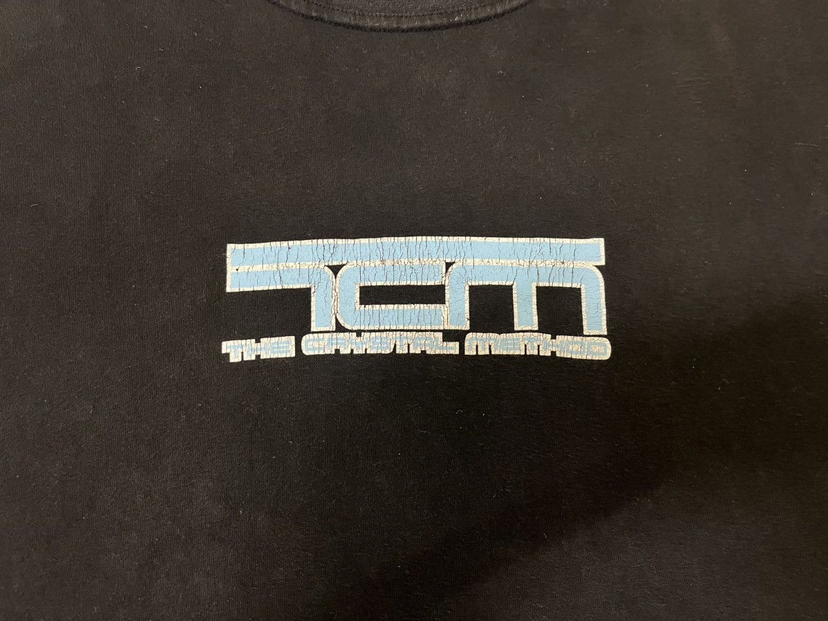 Vintage Vintage Sun-Faded The Crystal Method 'Got Meth?’ T-Shirt Size US L / EU 52-54 / 3 - 3 Thumbnail