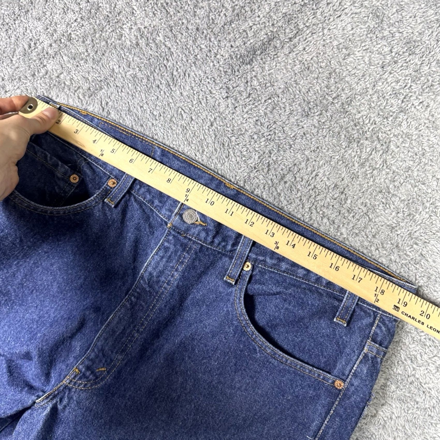 Levi's VINTAGE Levi's 517 Jeans Men 38x32 Bootcut Workwear 1992 Cowboy Western 90s Mens Jeans Size US 38 / EU 54 - 7 Thumbnail