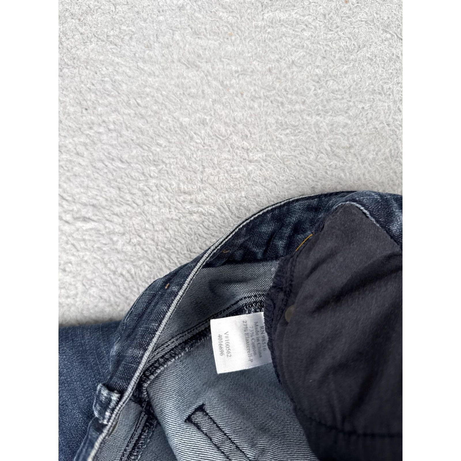 Coldwater Creek Coldwater Creek Jeans Womens Petite 8 Blue Denim Straight Leg Mid Rise Stretch Jeans Size 30" / US 8 / IT 44 - 7 Thumbnail