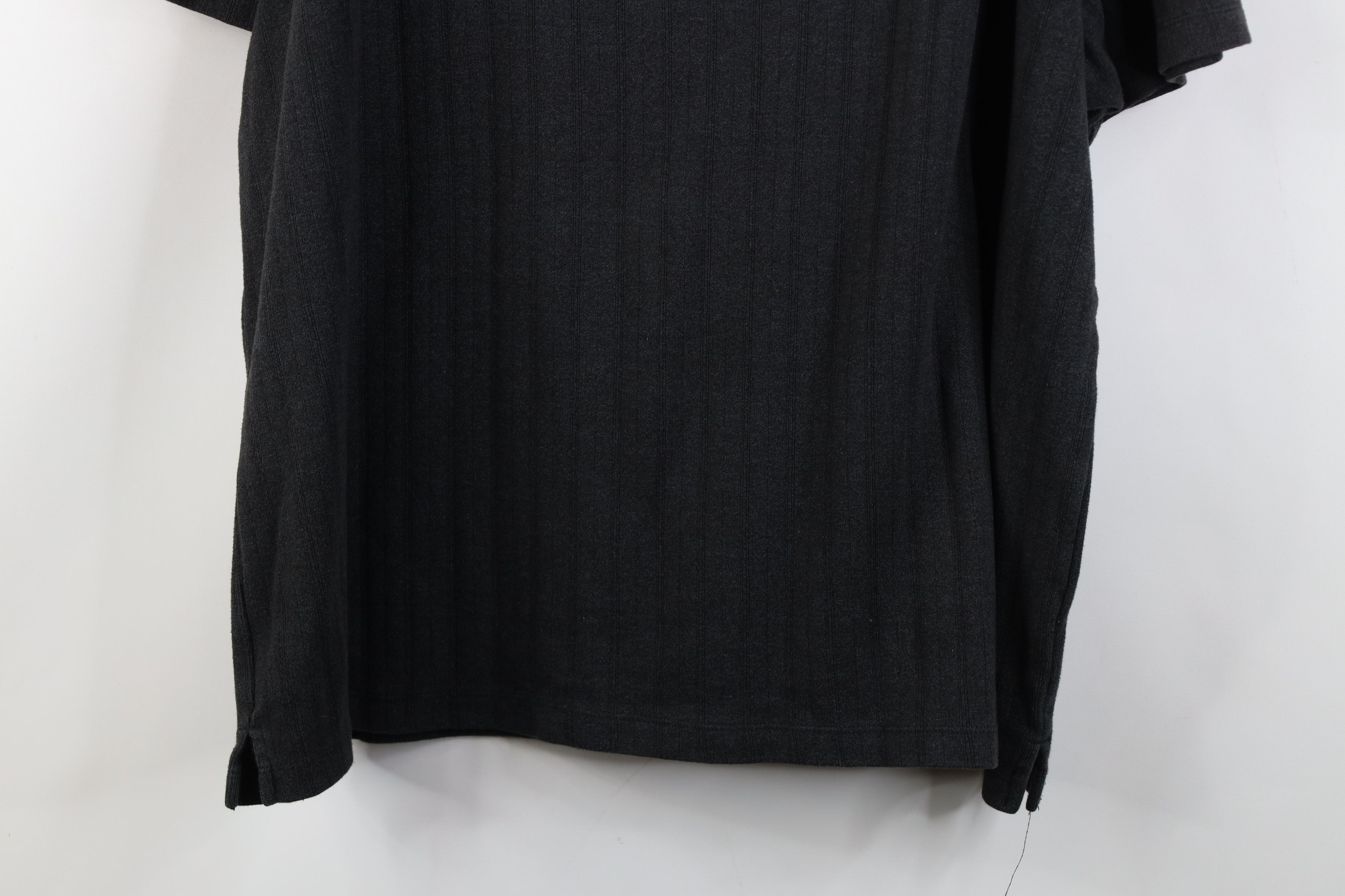 Pierre Cardin Vintage 90s Pierre Cardin Collared Polo Shirt Charcoal Gray Size US XXL / EU 58 / 5 - 11 Thumbnail