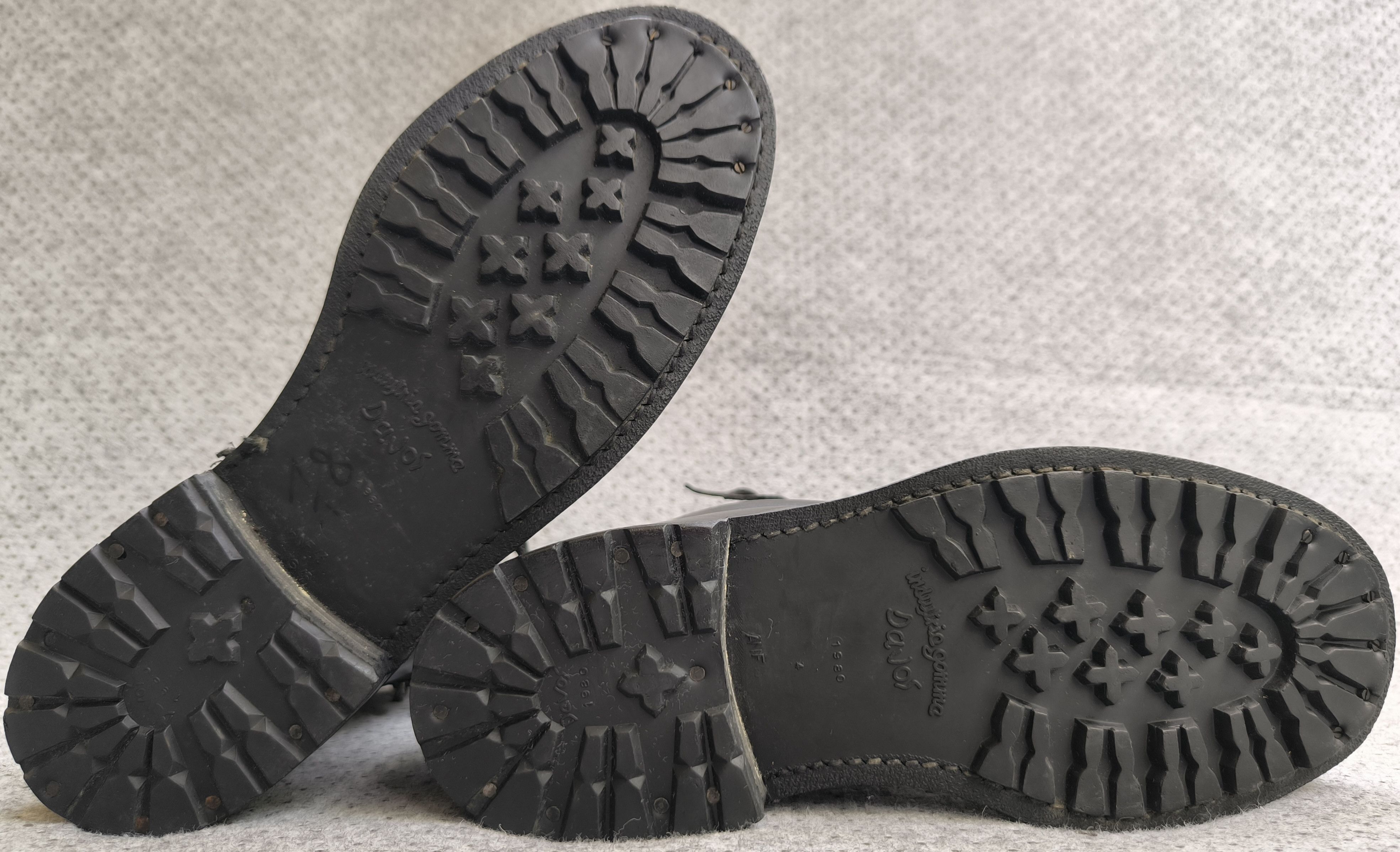 Vintage Vintage 1980 Italian military combat buckle boot DAVOS sole Size US 10 / EU 43 - 11 Thumbnail