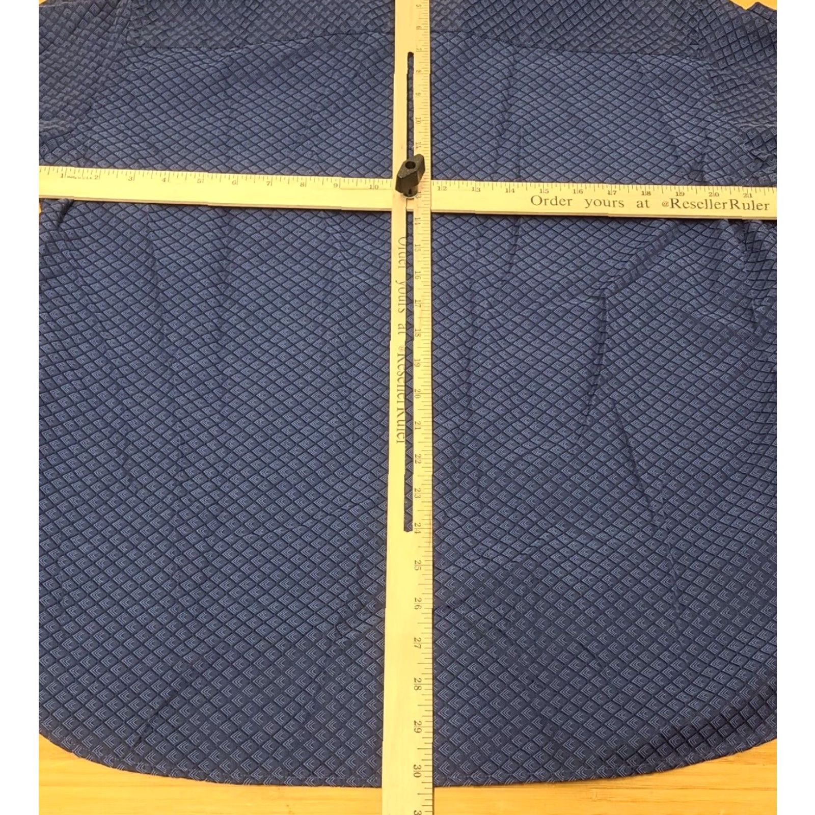 Luchiano Visconti **Men's Large Blue Collared Geometric Pattern Button-Up Shirt** User: Men's Large Blue Geometric Pattern Button-Up Shirt Size US L / EU 52-54 / 3 - 8 Thumbnail