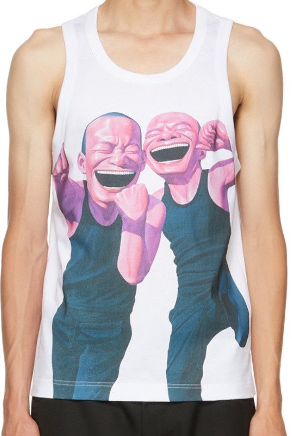 Comme des Garcons SHIRT Comme des Garçons Shirt x Yue Minjun tank top Size US S / EU 44-46 / 1 - 1 Thumbnail