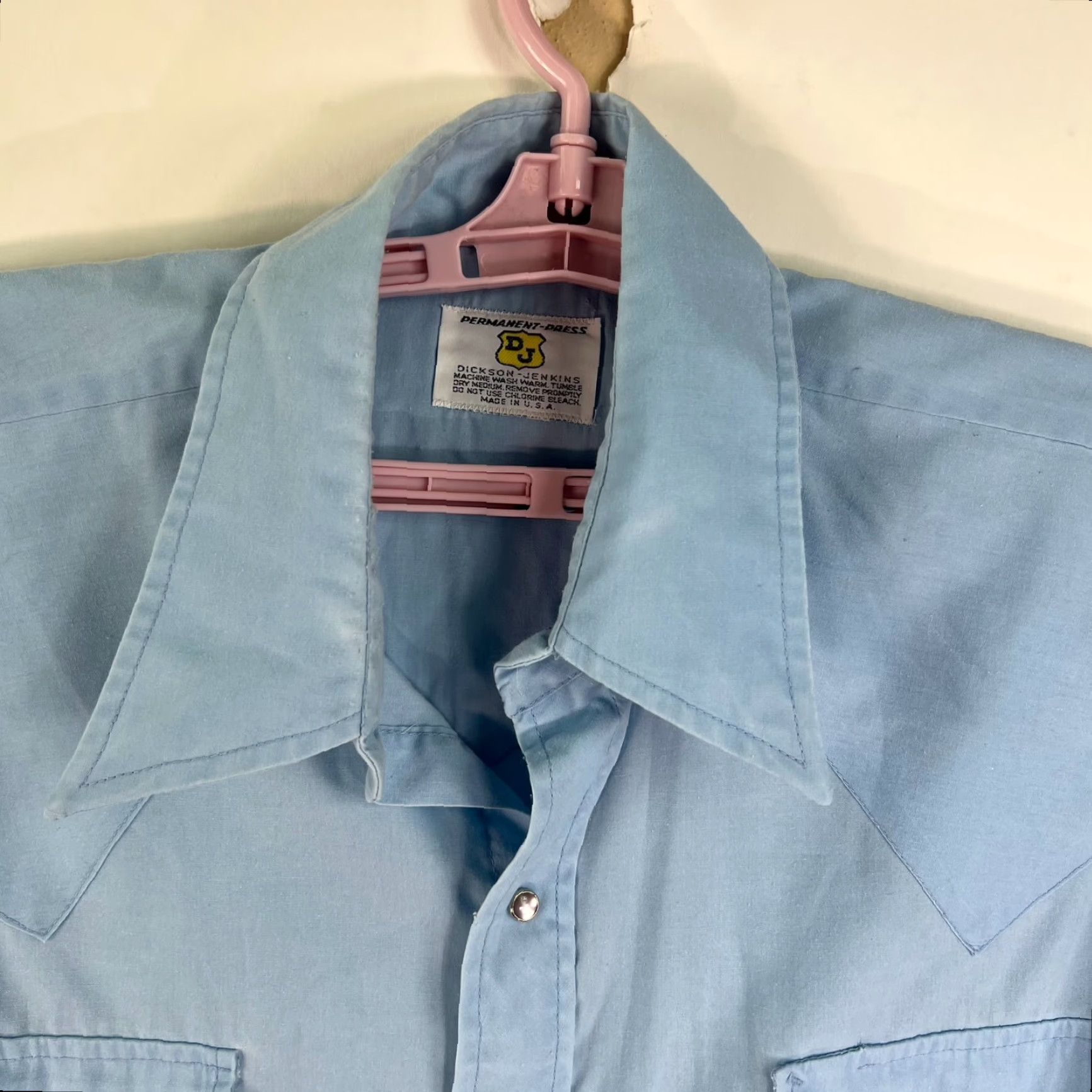 Vintage VINTAGE Dickson Jenkins Pearl Snap Western Shirt Mens SZ L Long Sleeve Pockets Size US L / EU 52-54 / 3 - 2 Thumbnail