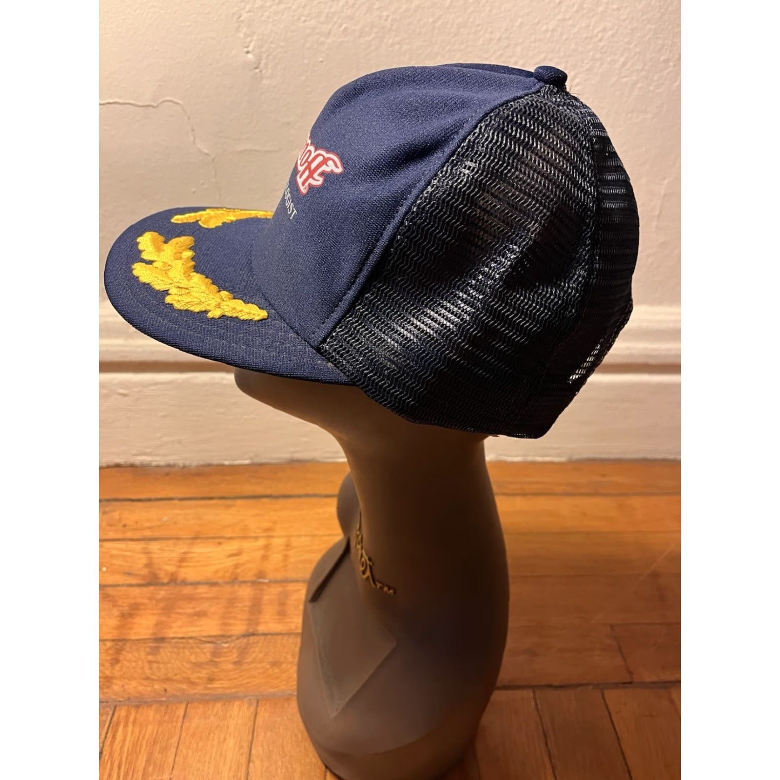 Vintage VINTAGE Smirnoff Vodka Master Mixologist Snapback Hat Adult One Size Navy Blue 80s USA Men Size ONE SIZE - 6 Thumbnail
