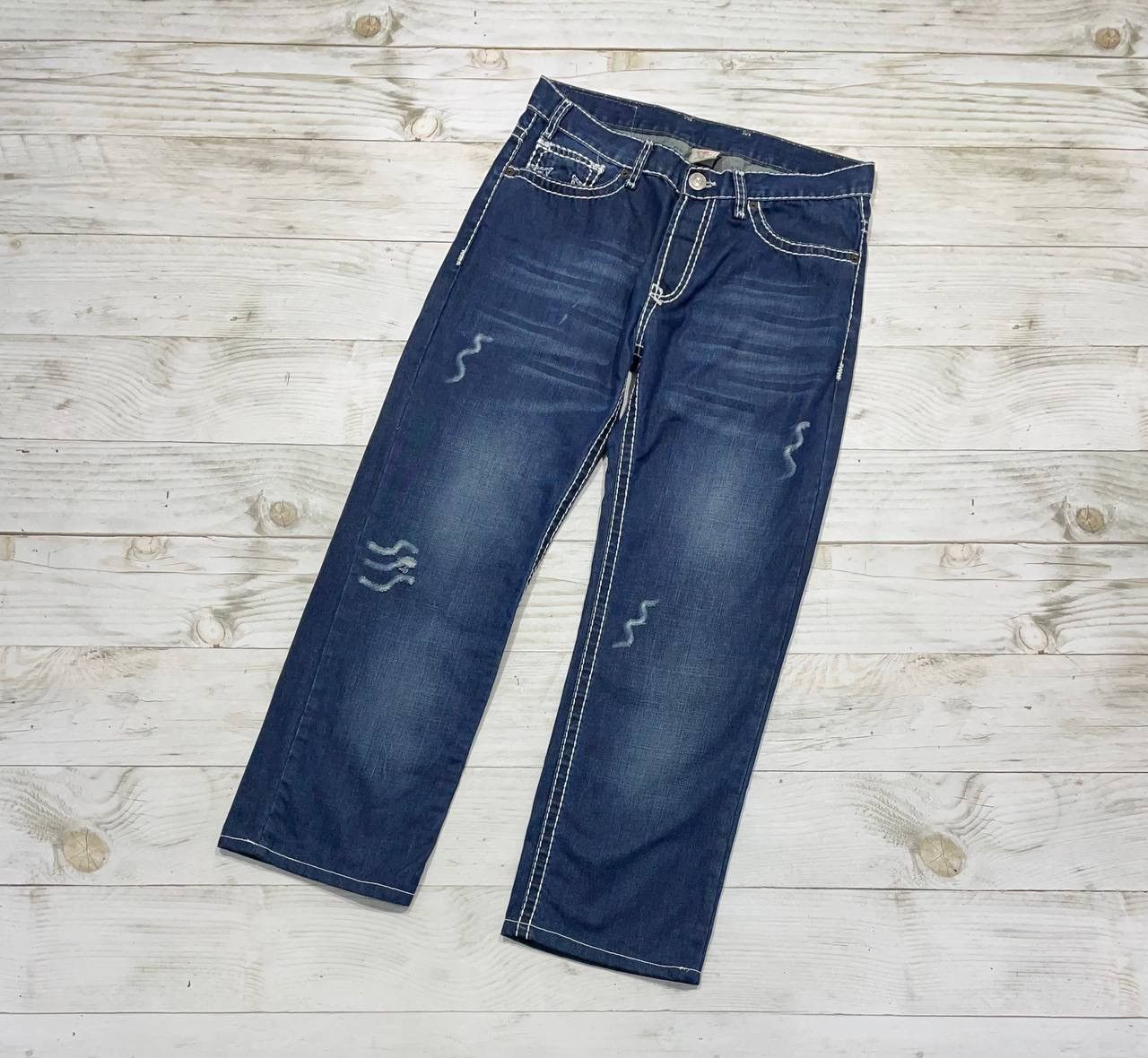 True Religion Vintage True Religion Billy Super T Denim Jeans Y2K Baggy Size US 36 / EU 52 - 6 Thumbnail