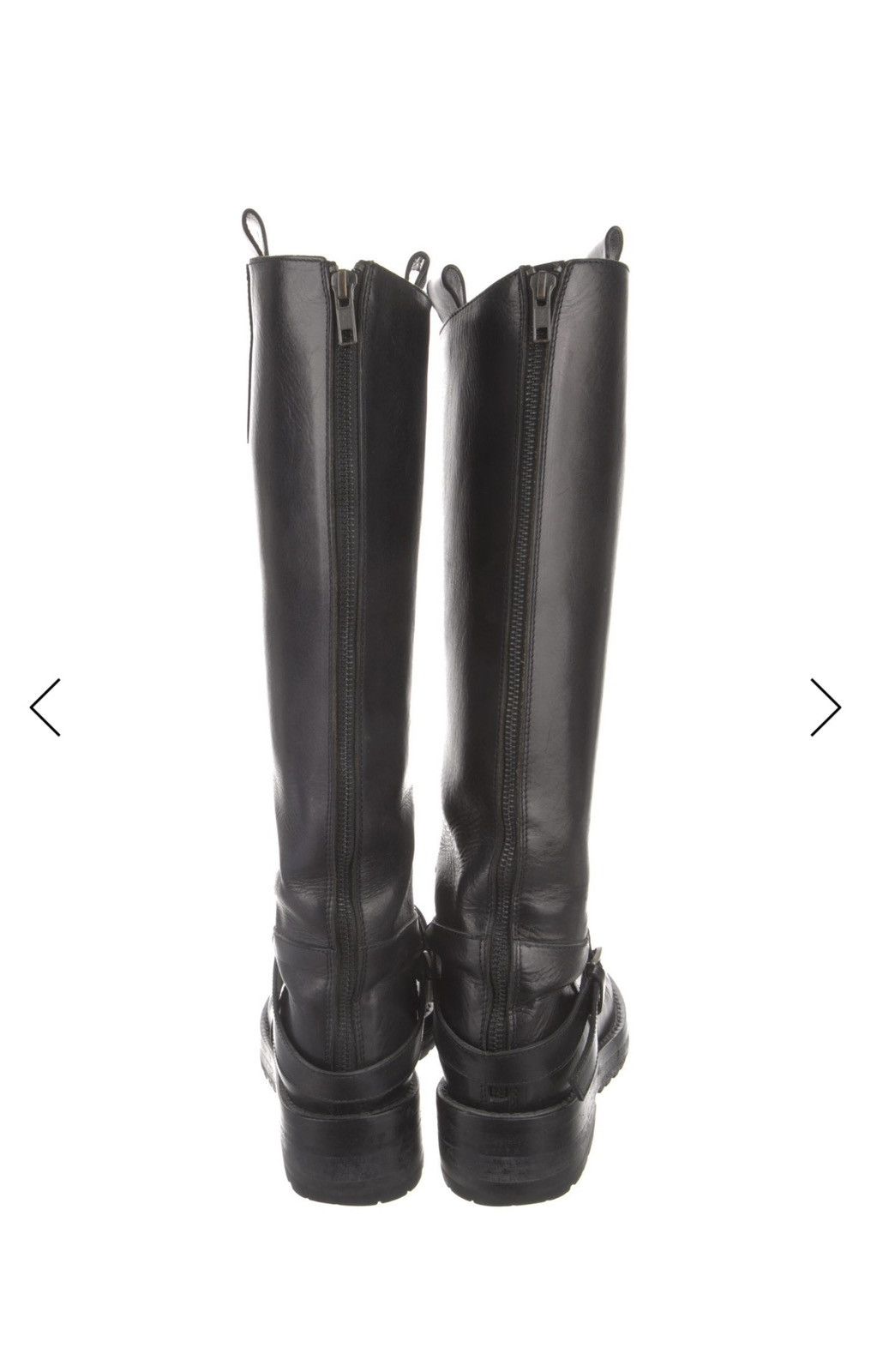 Ann Demeulemeester Ann Demeulemeester Leather Riding Boots Size US 8 / IT 38 - 4 Thumbnail