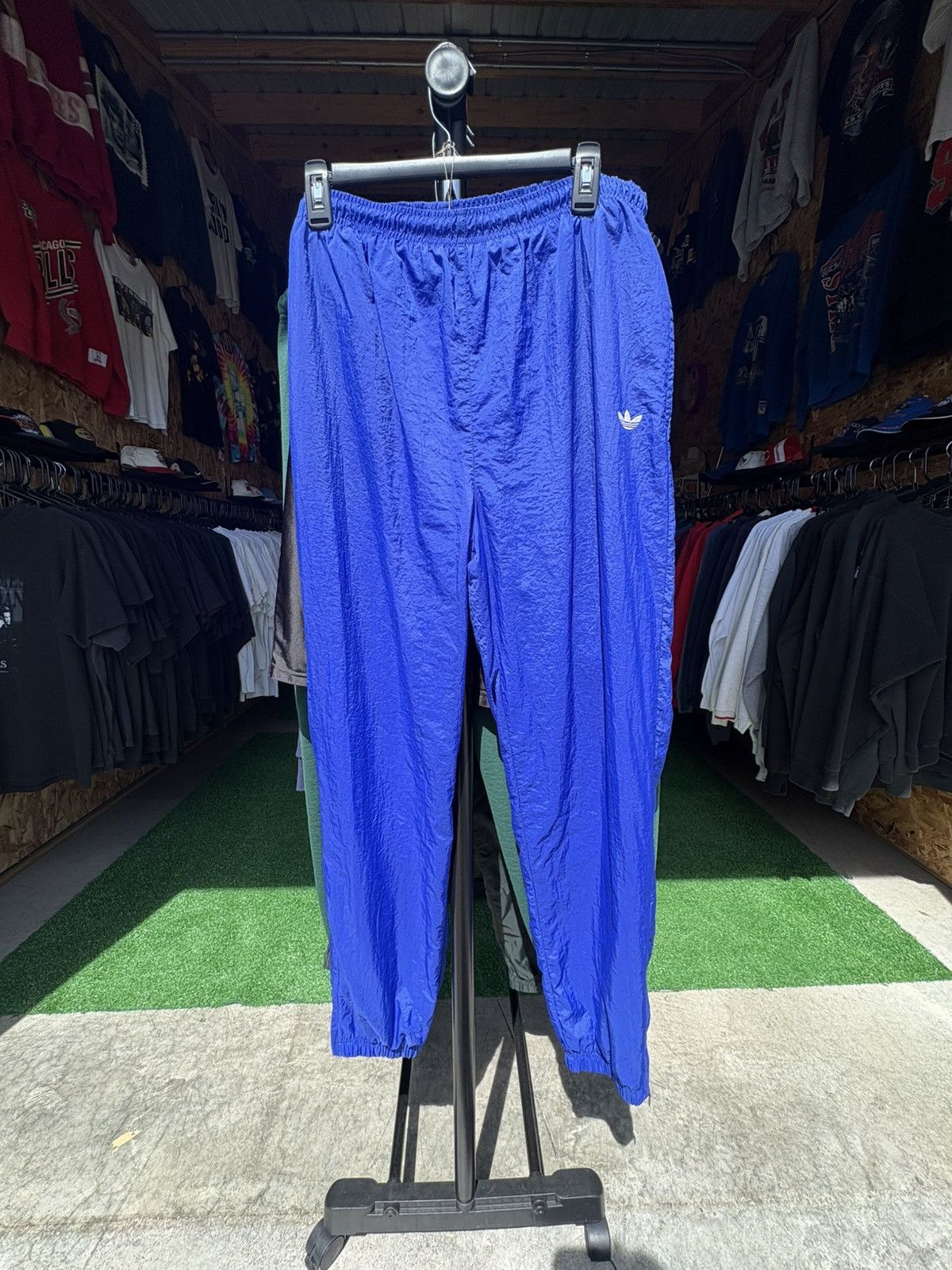 Adidas × Vintage Vintage 1990s Adidas Track Pants Size US 35 - 4 Thumbnail