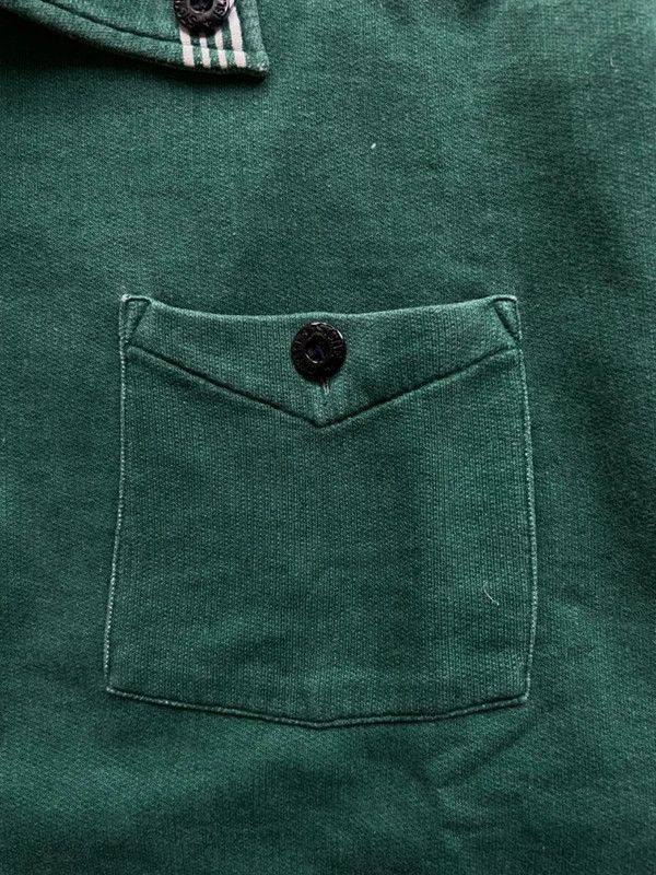 Stone Island Vintage 1980's Stone Island Polo Sweatshirt - Medium Size US M / EU 48-50 / 2 - 8 Thumbnail