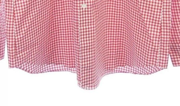 Comme des Garcons Shirt Checked Button Up Long Sleeve Chest Pocket Red White Size US S / EU 44-46 / 1 - 8 Thumbnail