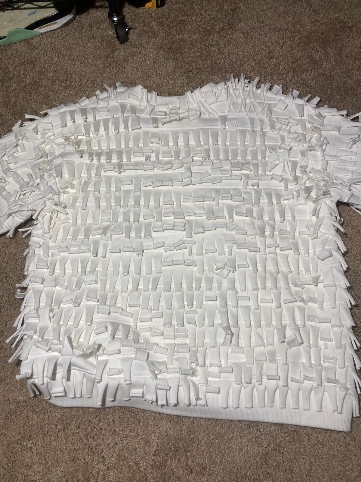 Celine × Hedi Slimane AW22 Celine Fringe C Logo Sweater 2022 Hedi Frill 2022 Print Size US S / EU 44-46 / 1 - 10 Thumbnail